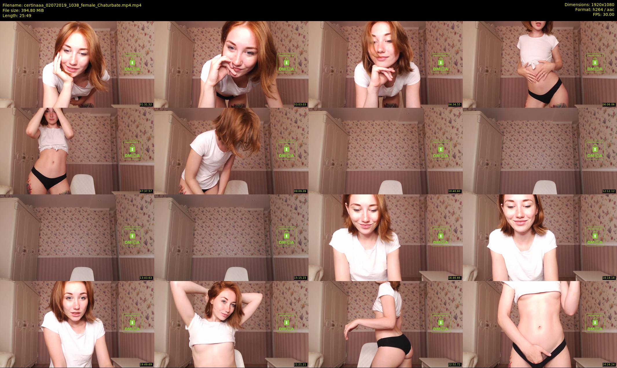 certinaaa — 26 minute Chaturbate female cam show recording, 1080p, Jul 2, 2019