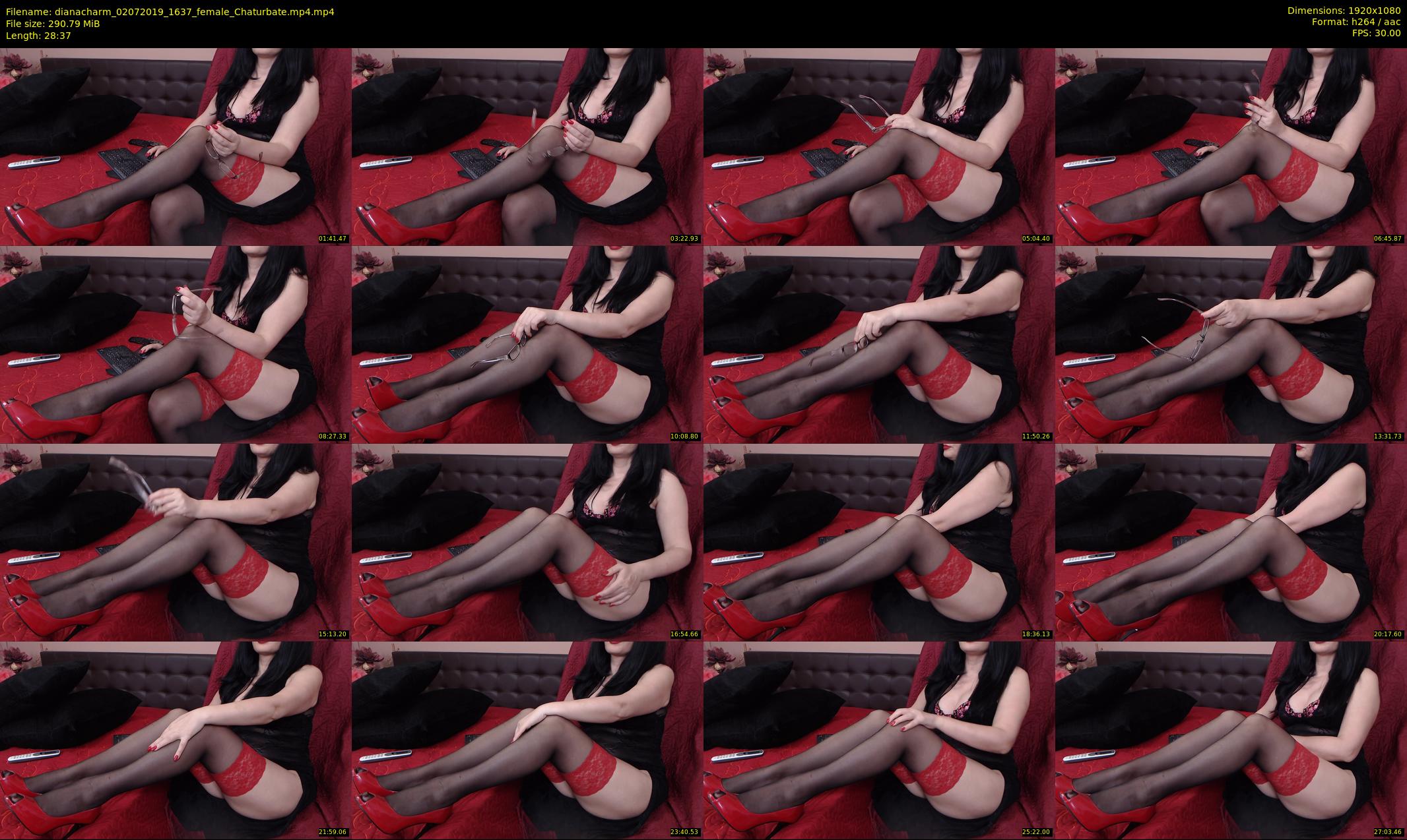 dianacharm — 29 minute Chaturbate female cam show recording, 1080p, Jul 2, 2019