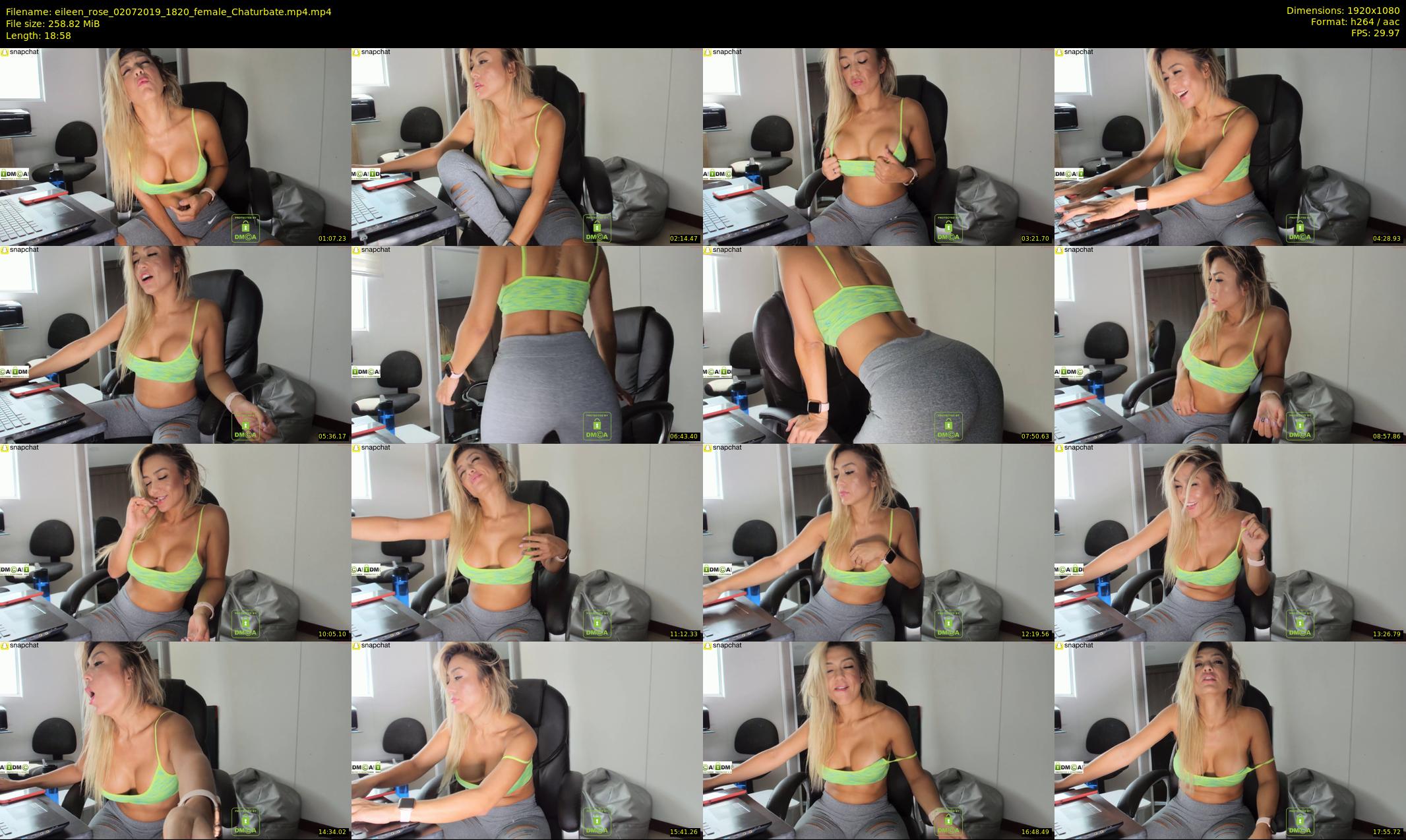 eileen_rose — 19 minute Chaturbate female cam show recording, 1080p, Jul 2, 2019