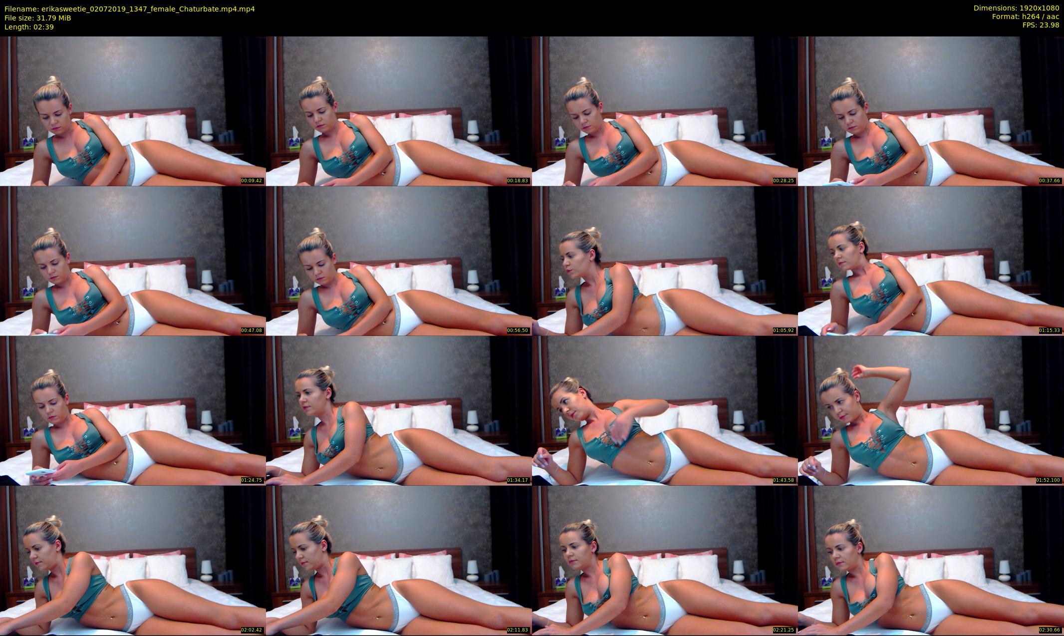 erikasweetie — 3 minute Chaturbate female cam show recording, 1080p, Jul 2, 2019