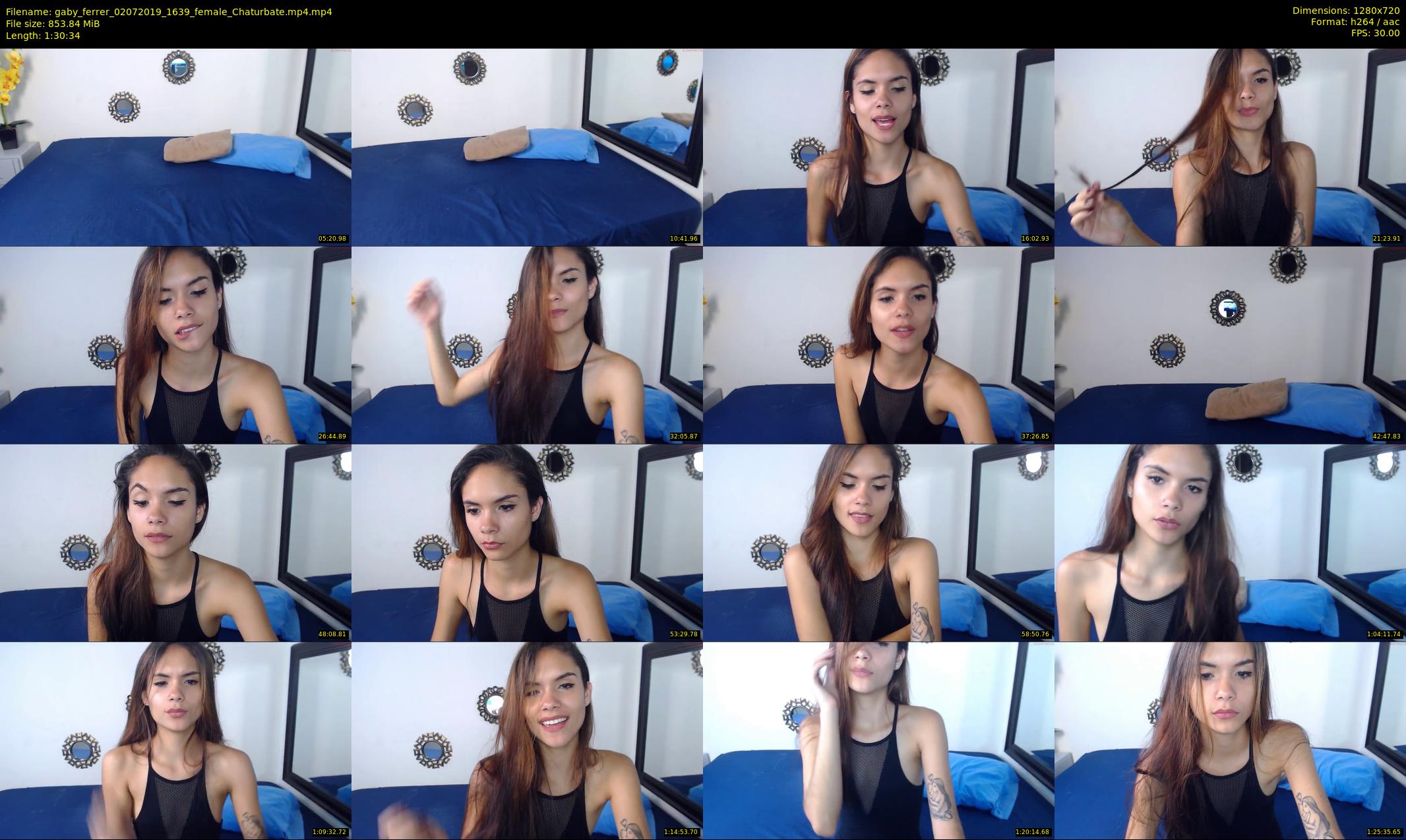 gaby_ferrer — 91 minute Chaturbate female cam show recording, 720p, Jul 2, 2019