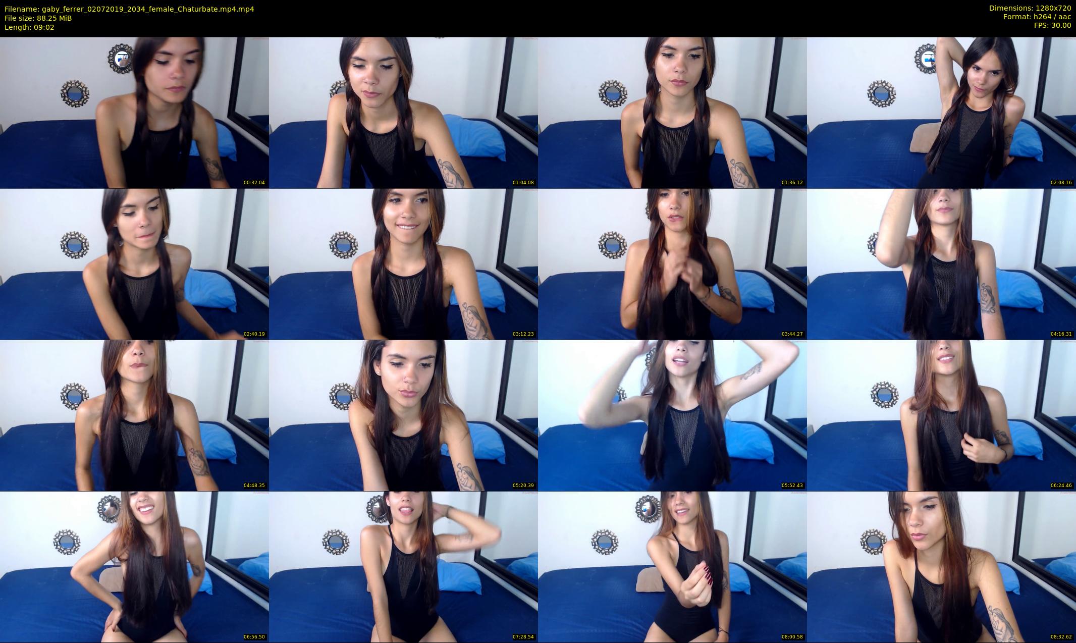 gaby_ferrer — 10 minute Chaturbate female cam show recording, 720p, Jul 2, 2019