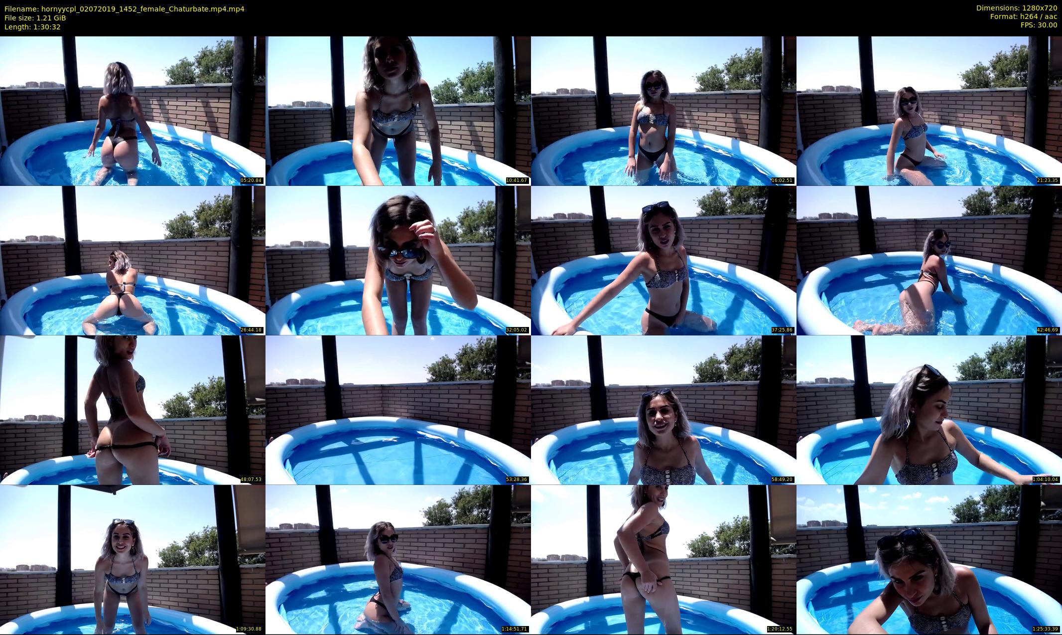 hornyycpl — 91 minute Chaturbate couple cam show recording, 720p, Jul 2, 2019
