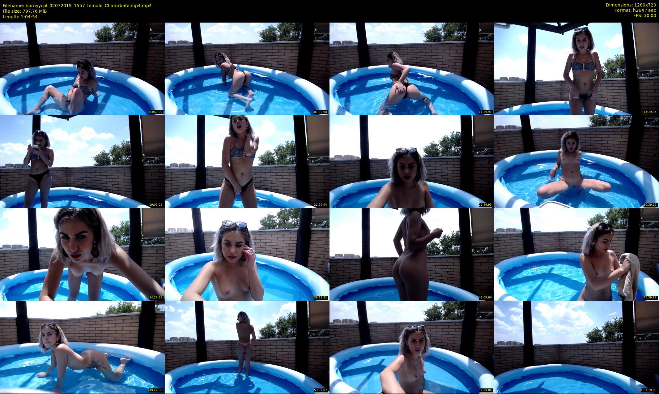 hornyycpl — 65 minute Chaturbate couple cam show recording, 720p, Jul 2, 2019