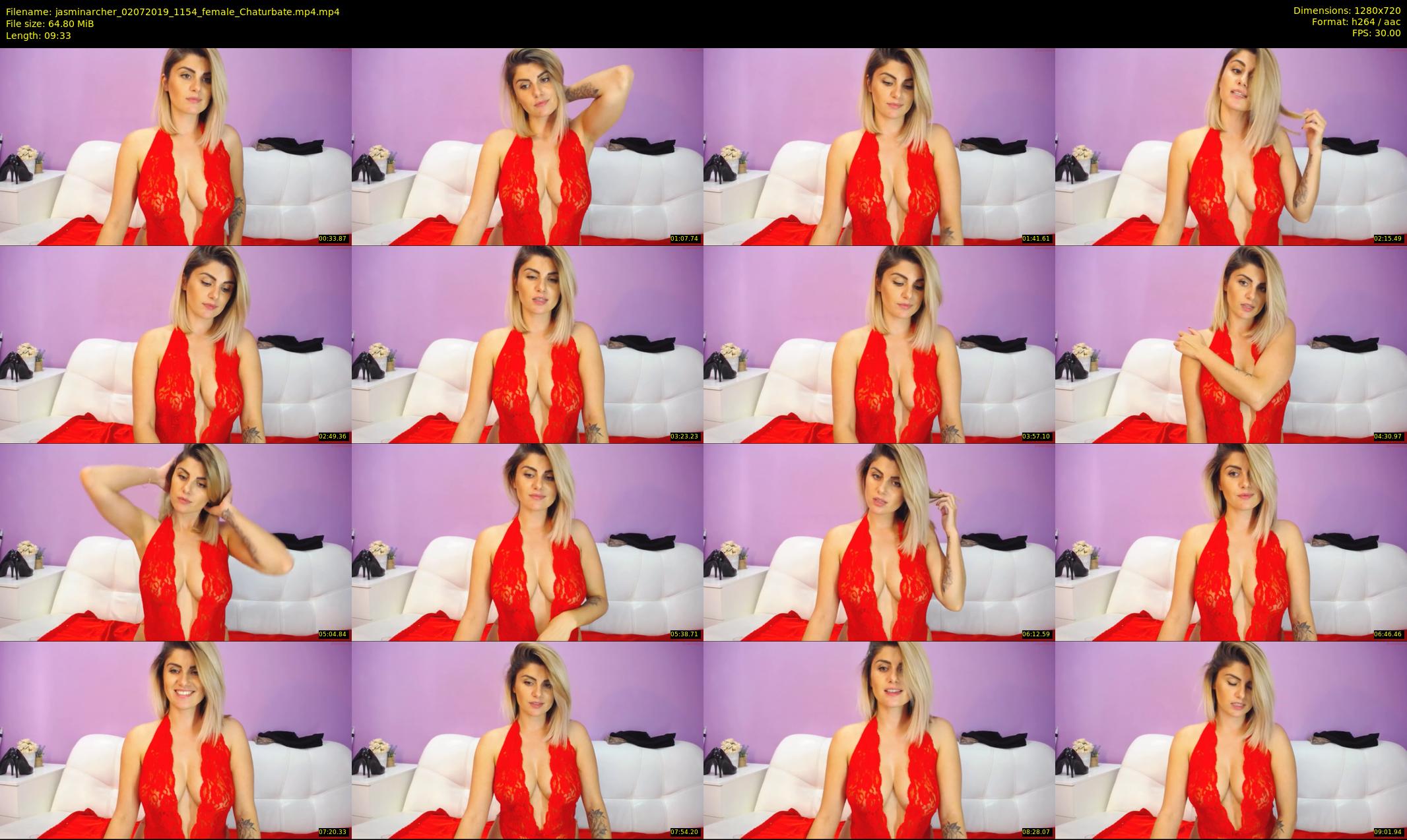 jasminarcher — 10 minute Chaturbate female cam show recording, 720p, Jul 2, 2019