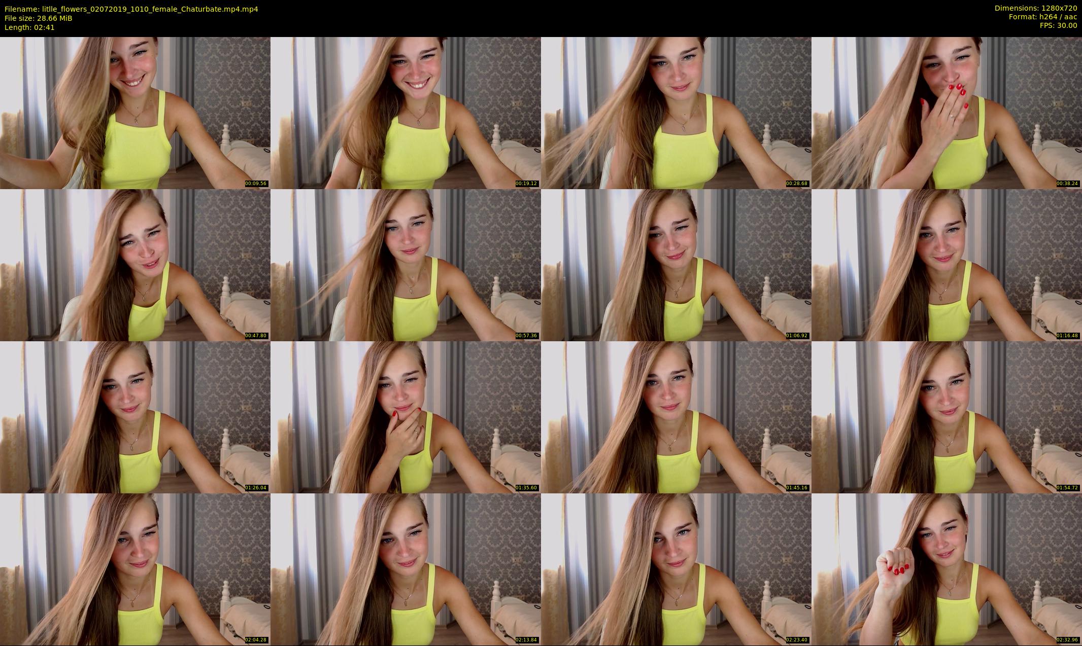 litlle_flowers — 3 minute Chaturbate female cam show recording, 720p, Jul 2, 2019