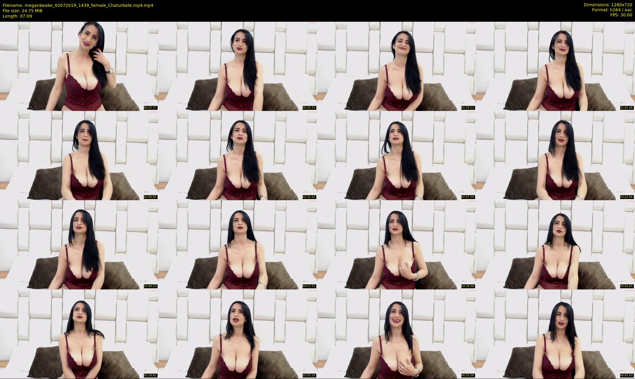 meganbeake — 8 minute Chaturbate female cam show recording, 720p, Jul 2, 2019
