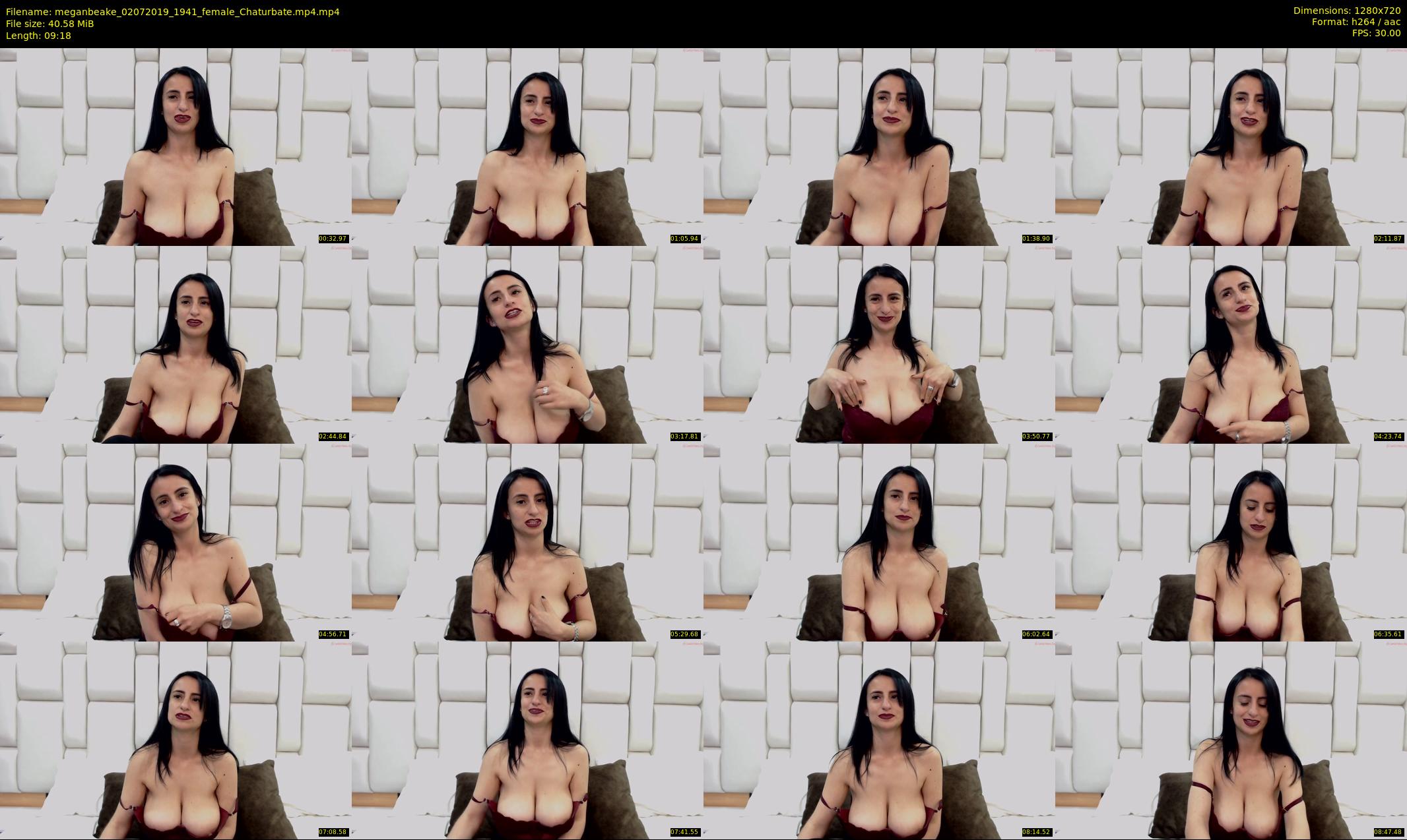 meganbeake — 10 minute Chaturbate female cam show recording, 720p, Jul 2, 2019
