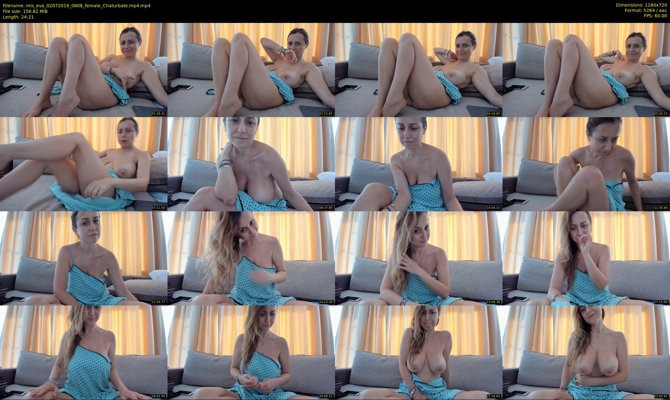 mis_eva — 25 minute Chaturbate female cam show recording, 720p, Jul 2, 2019