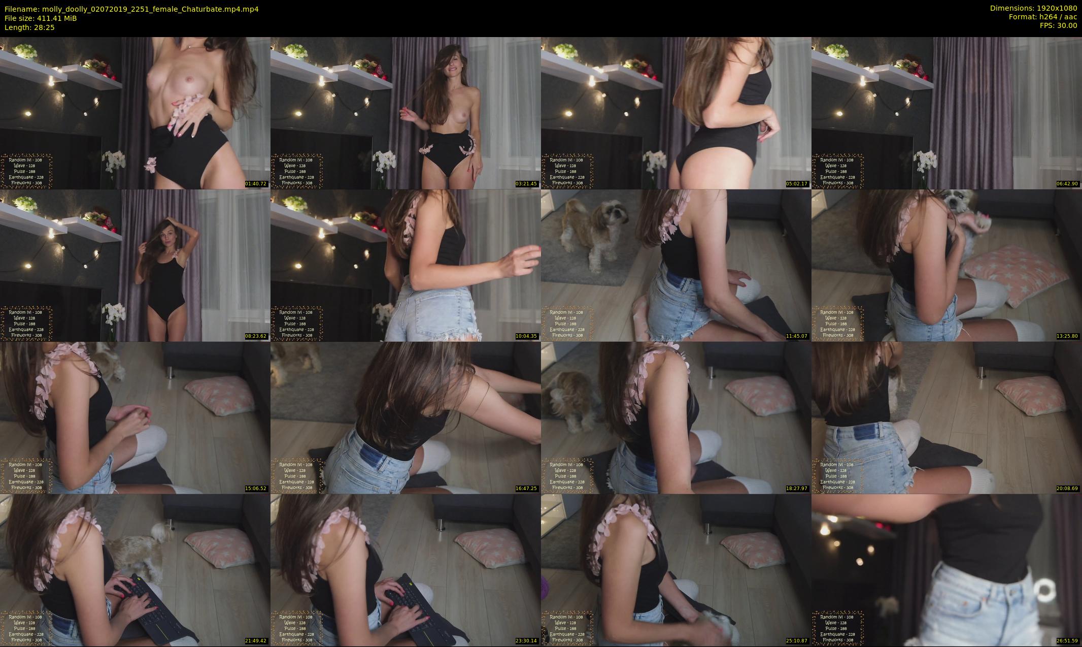 molly_doolly — 29 minute Chaturbate female cam show recording, 1080p, Jul 2, 2019