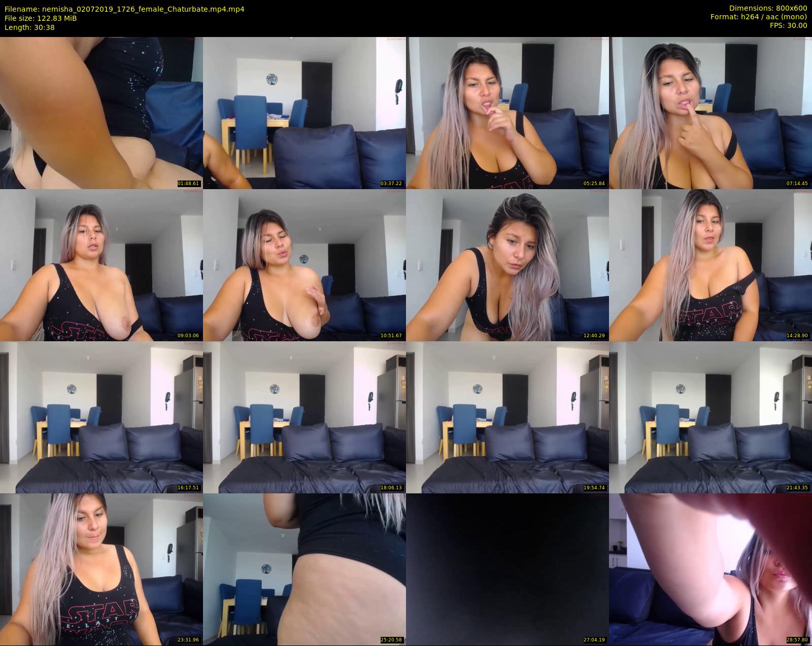 nemisha — 31 minute Chaturbate female cam show recording, 480p, Jul 2, 2019