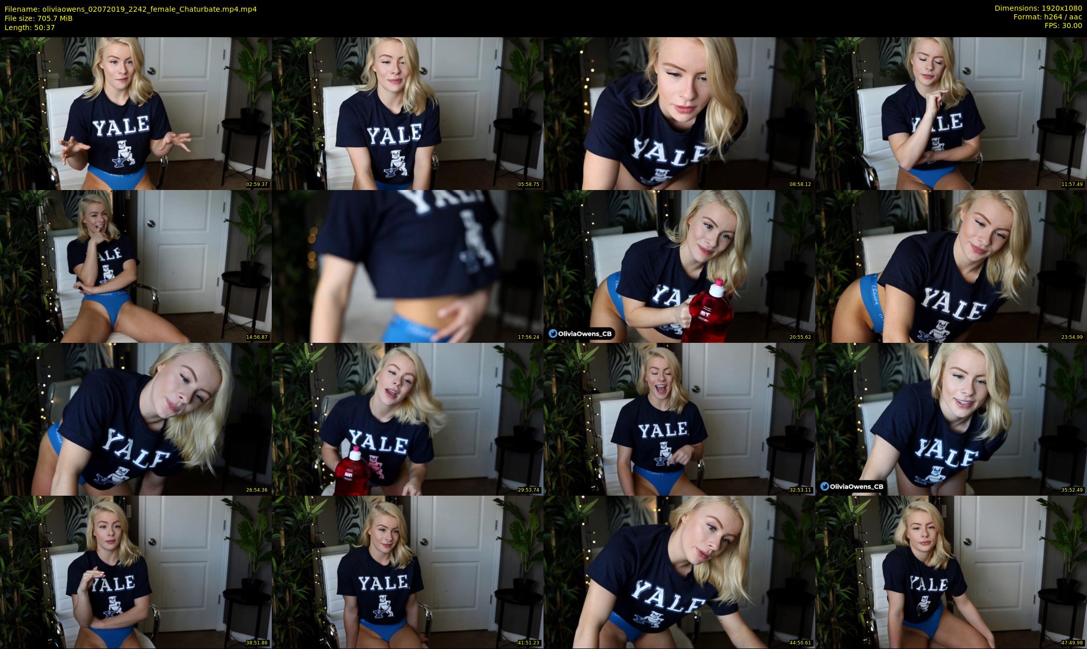 oliviaowens — 51 minute Chaturbate female cam show recording, 1080p, Jul 2, 2019