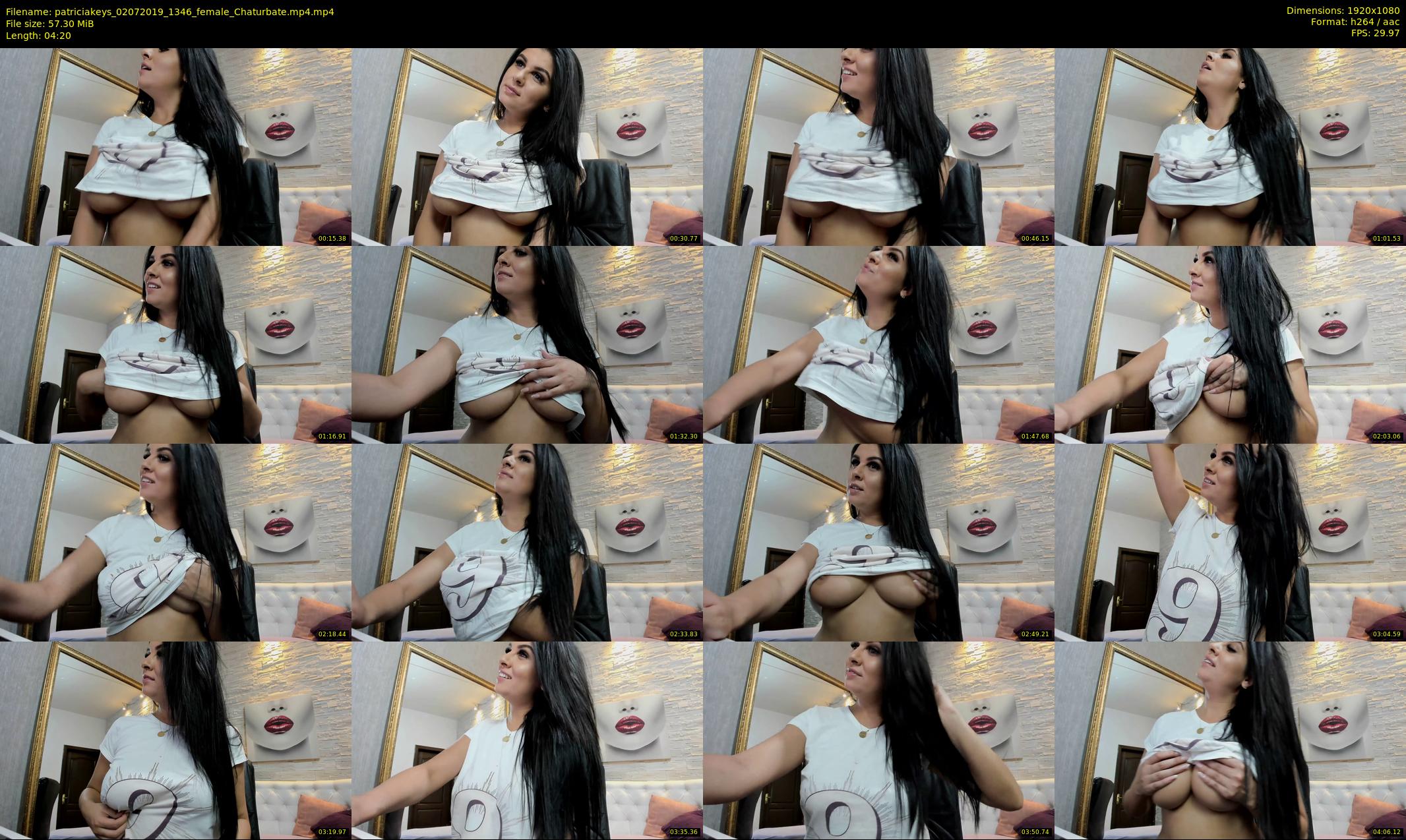 patriciakeys — 5 minute Chaturbate female cam show recording, 1080p, Jul 2, 2019