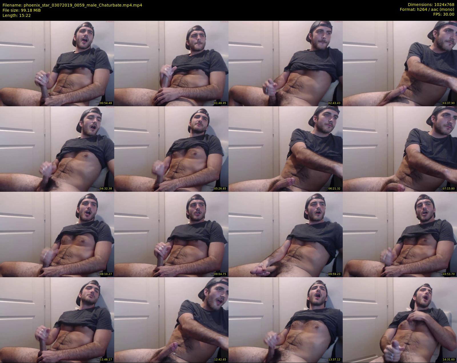 phoenix_star — 16 minute Chaturbate male cam show recording, 720p, Jul 3, 2019