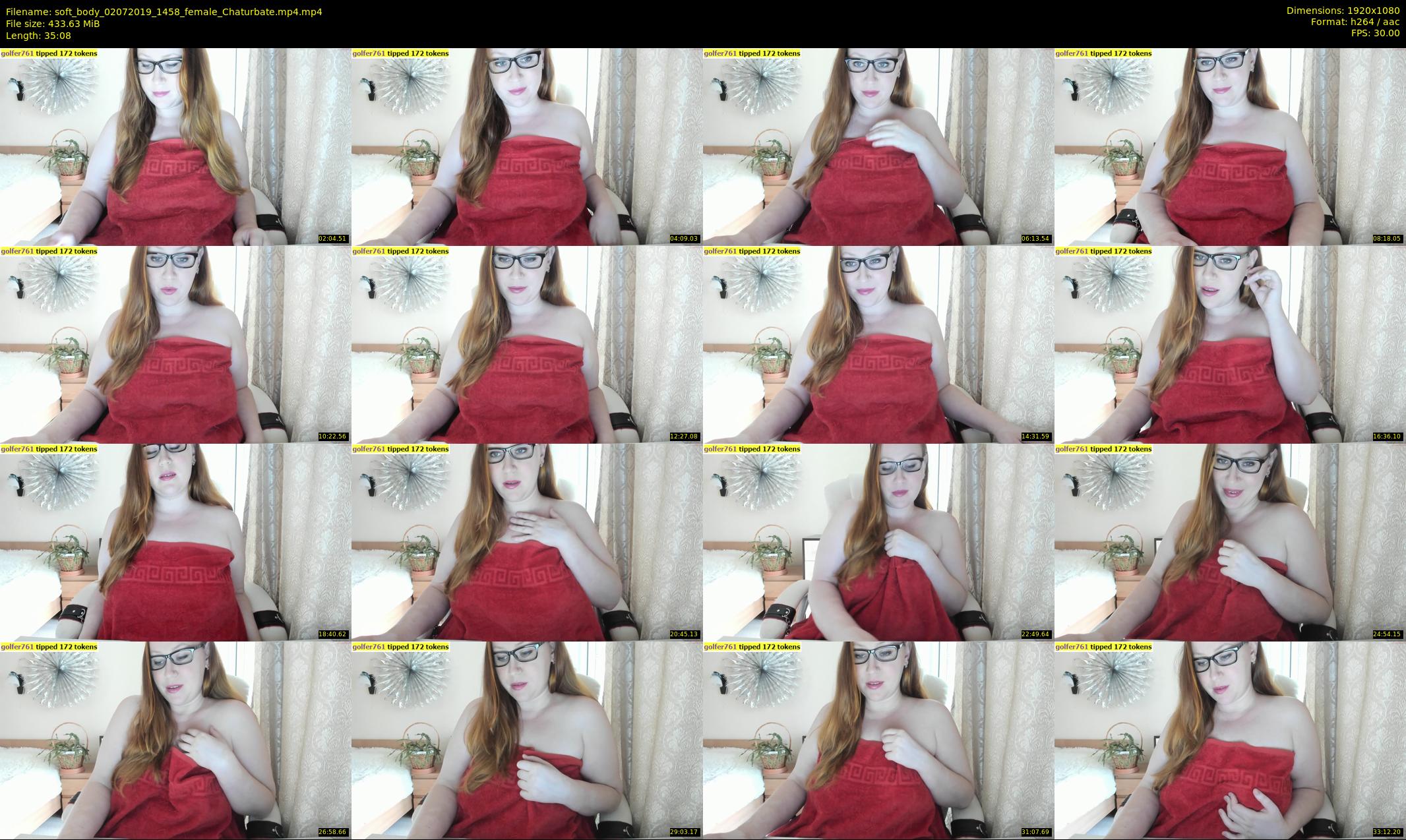 soft_body — 36 minute Chaturbate female cam show recording, 1080p, Jul 2, 2019