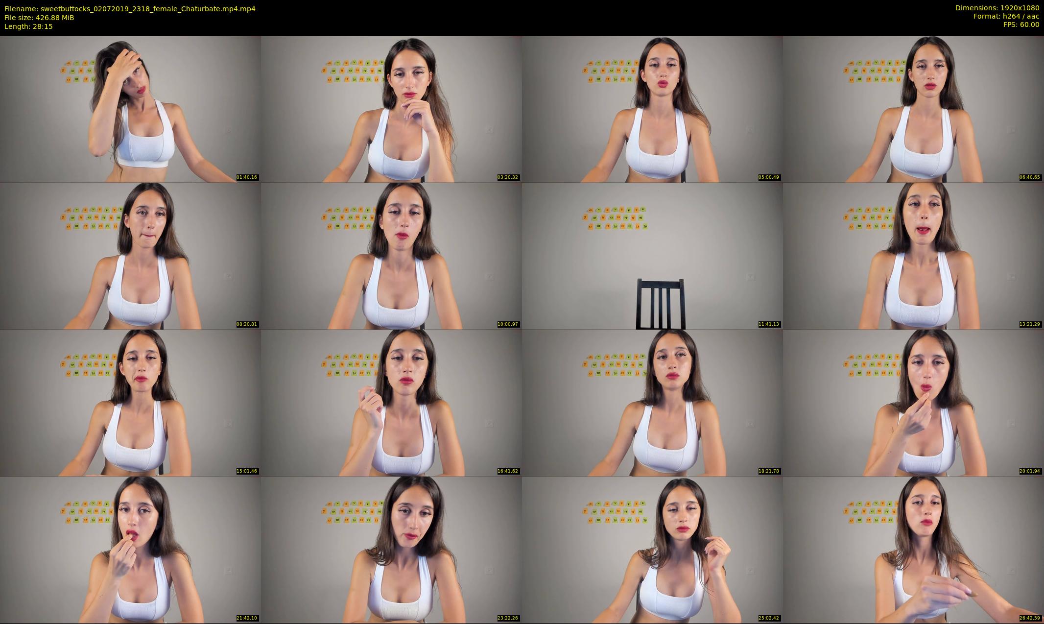 sweetbuttocks — 29 minute Chaturbate female cam show recording, 1080p, Jul 2, 2019