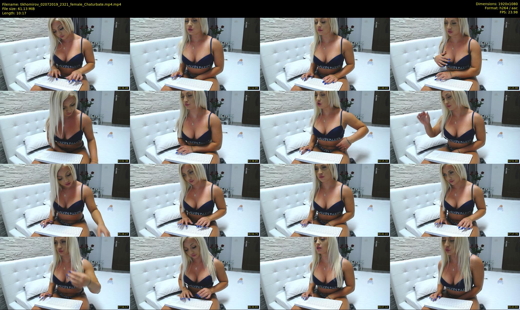 tikhomirov — 11 minute Chaturbate female cam show recording, 1080p, Jul 2, 2019
