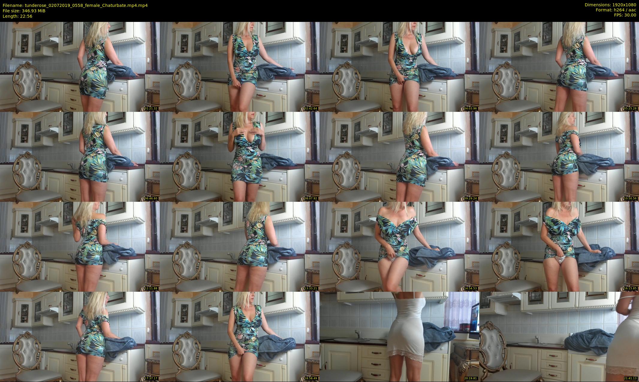 tunderose — 23 minute Chaturbate female cam show recording, 1080p, Jul 2, 2019