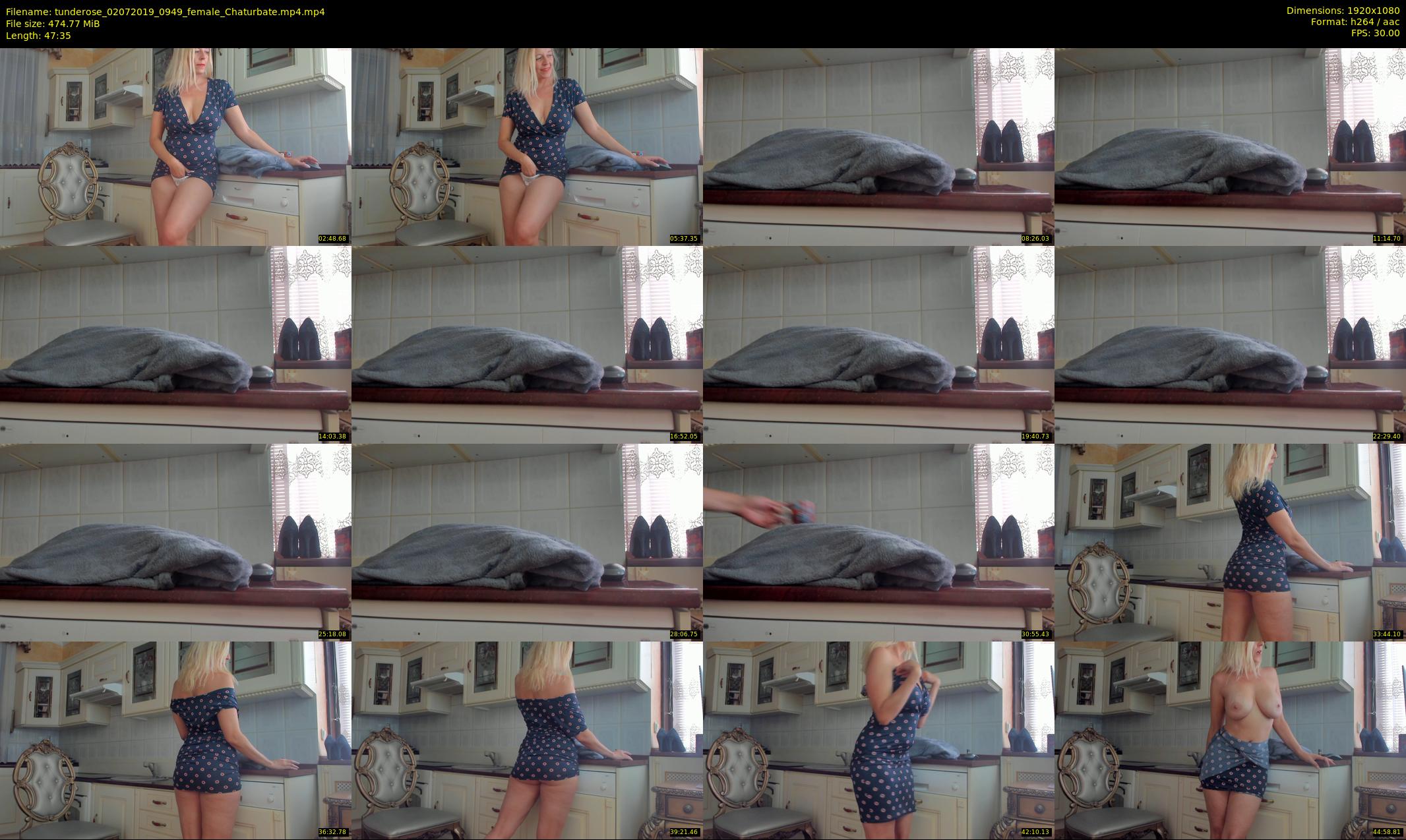 tunderose — 48 minute Chaturbate female cam show recording, 1080p, Jul 2, 2019