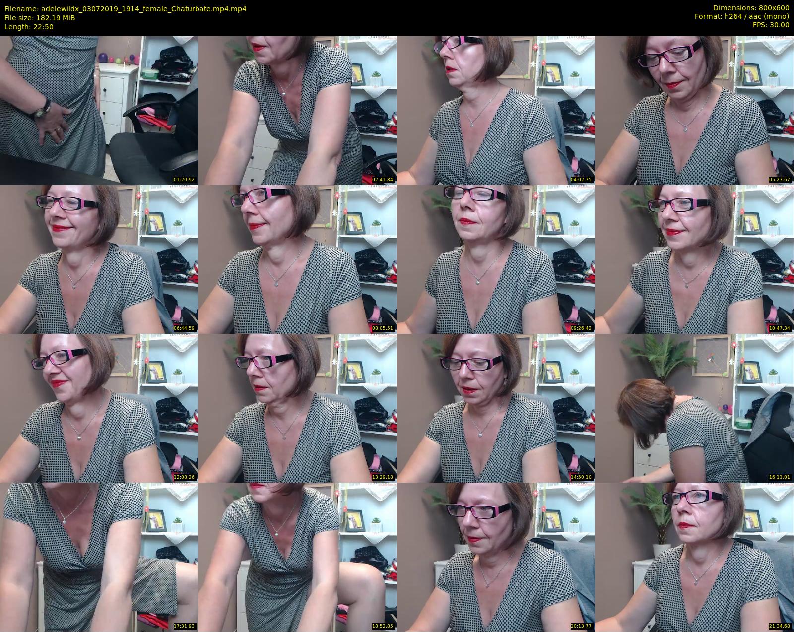 adelewildx — 23 minute Chaturbate female cam show recording, 480p, Jul 3, 2019