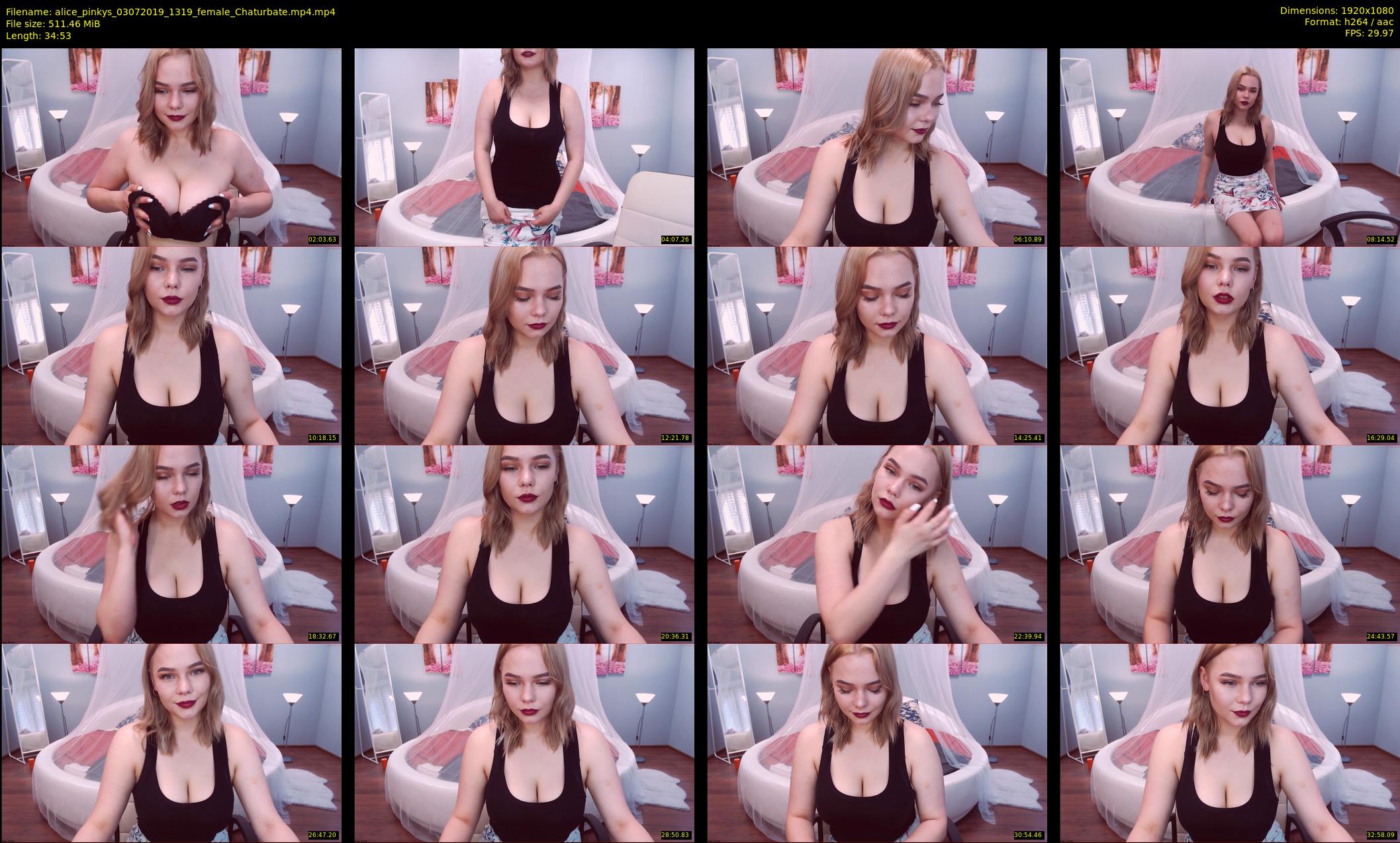 alice_pinkys — 35 minute Chaturbate female cam show recording, 1080p, Jul 3, 2019