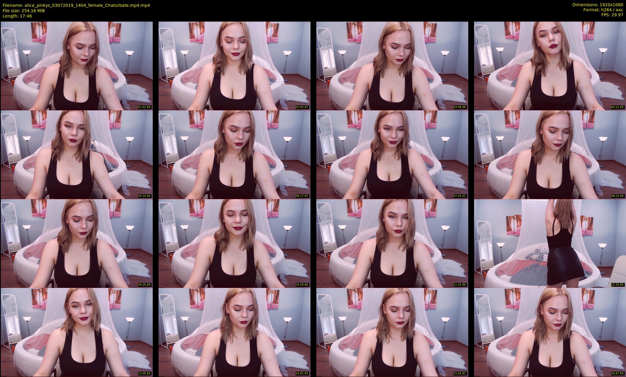 alice_pinkys — 18 minute Chaturbate female cam show recording, 1080p, Jul 3, 2019