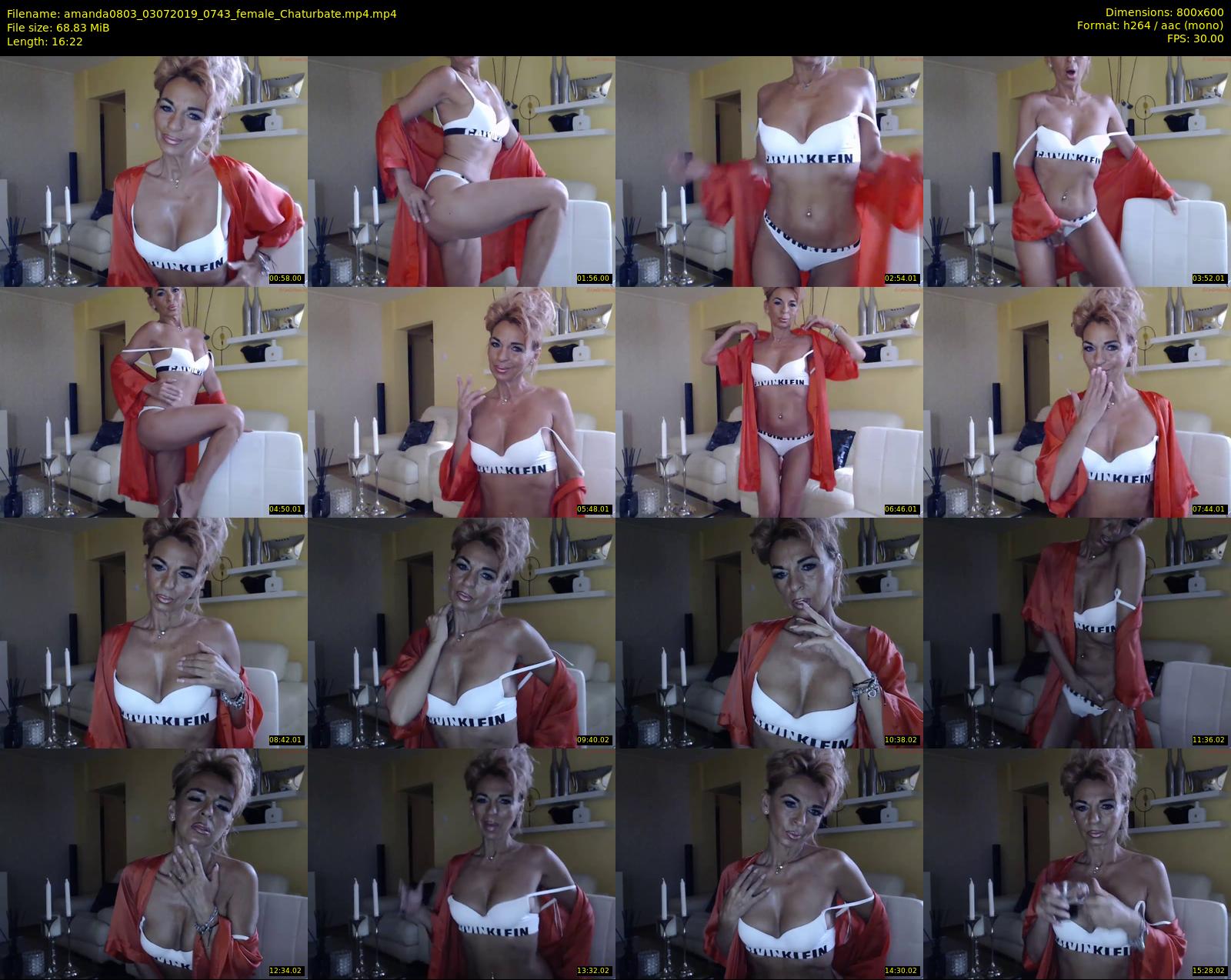 amanda0803 — 17 minute Chaturbate female cam show recording, 480p, Jul 3, 2019