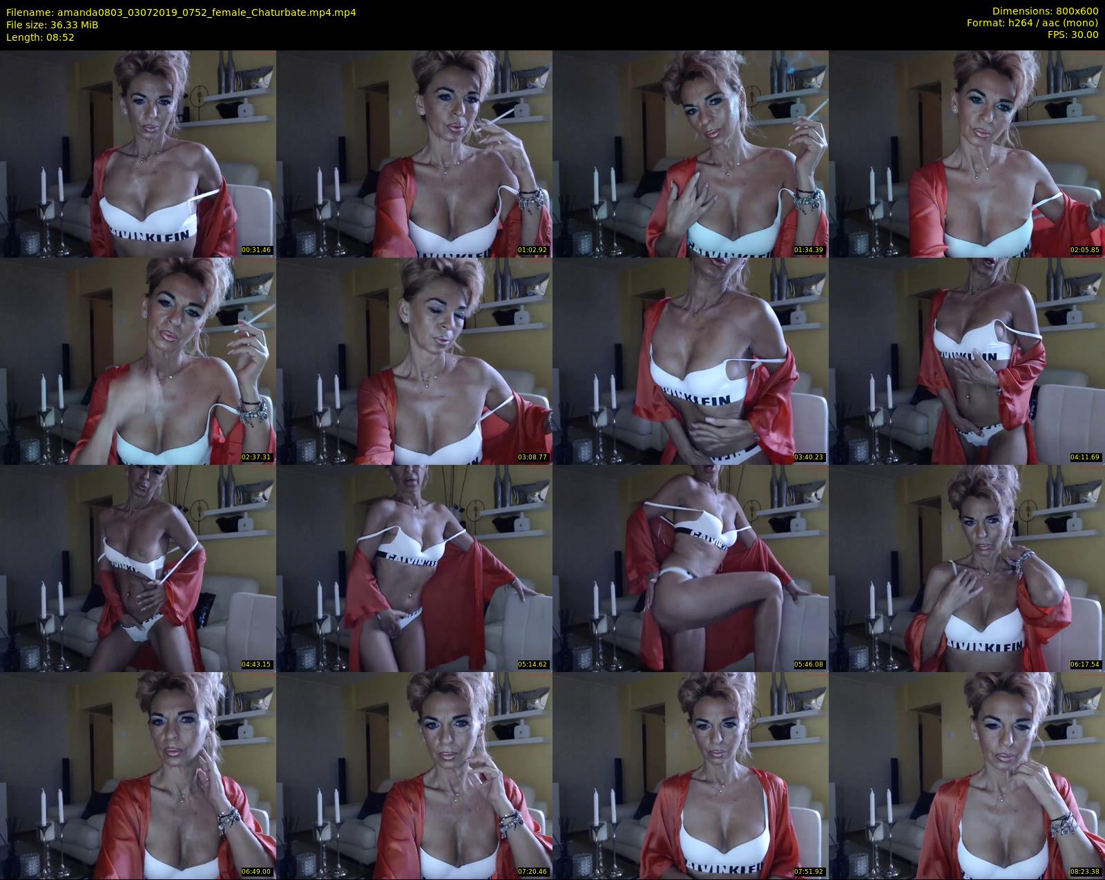 amanda0803 — 9 minute Chaturbate female cam show recording, 480p, Jul 3, 2019