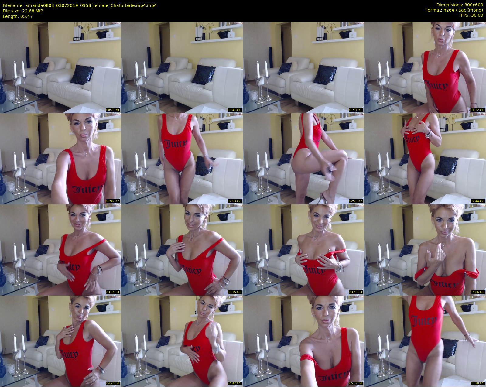 amanda0803 — 6 minute Chaturbate female cam show recording, 480p, Jul 3, 2019