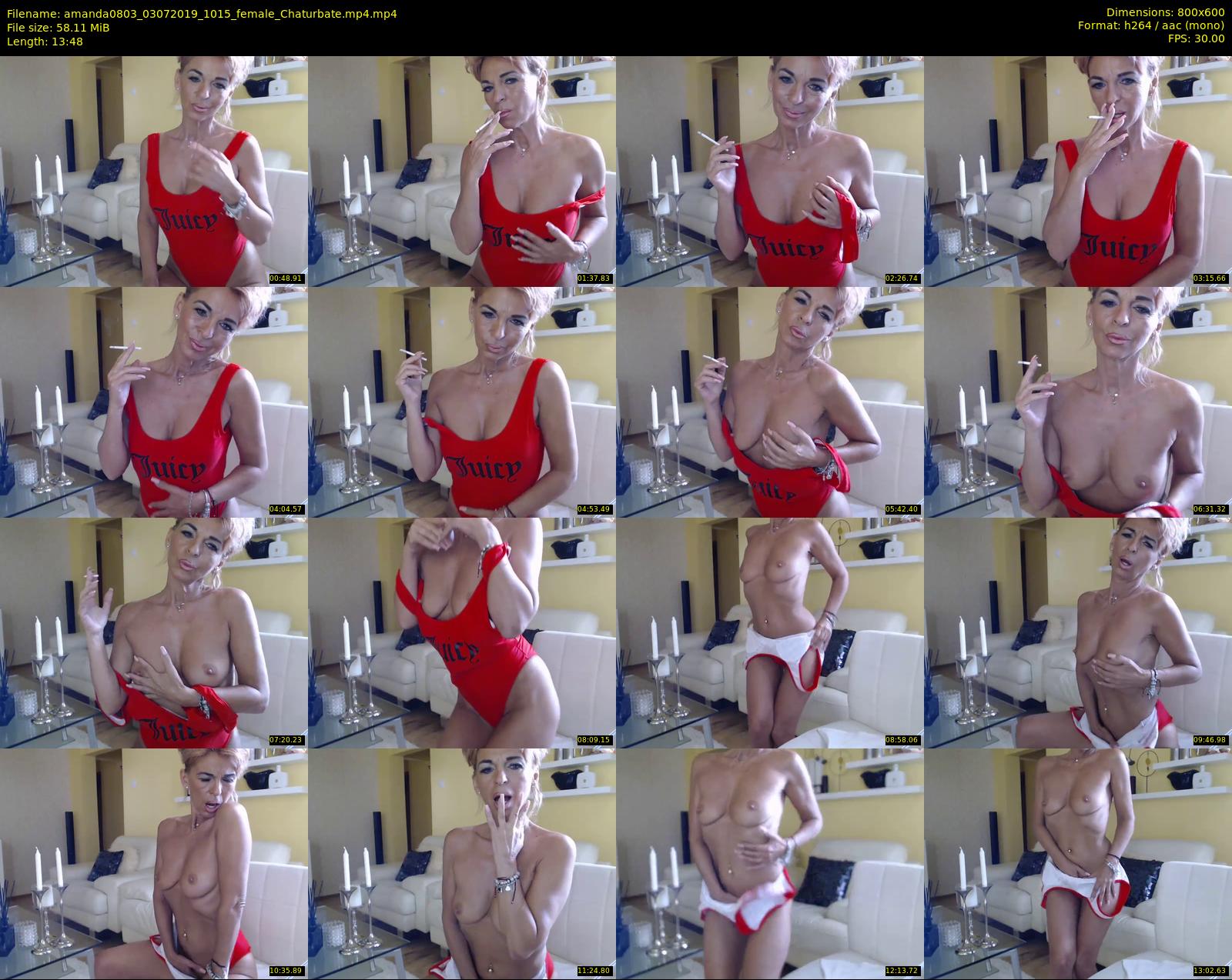 amanda0803 — 14 minute Chaturbate female cam show recording, 480p, Jul 3, 2019