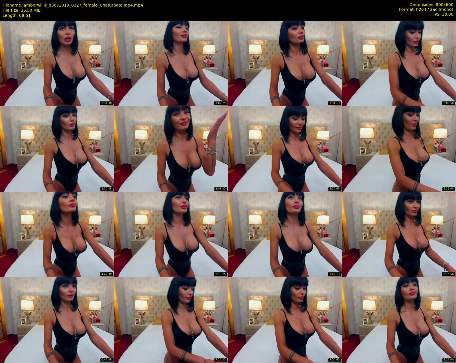 amberwillis — 9 minute Chaturbate female cam show recording, 480p, Jul 3, 2019