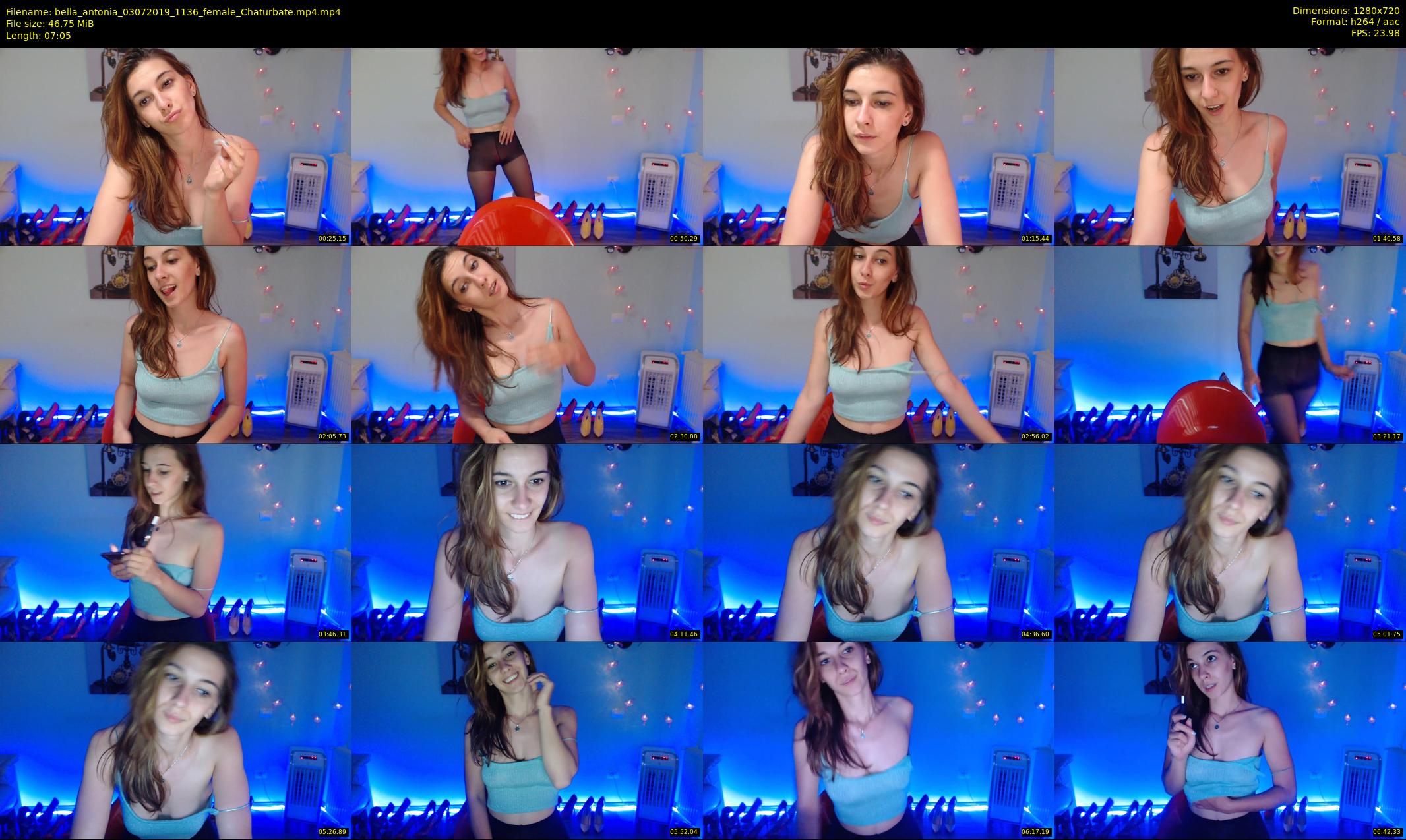 bella_antonia — 8 minute Chaturbate female cam show recording, 720p, Jul 3, 2019
