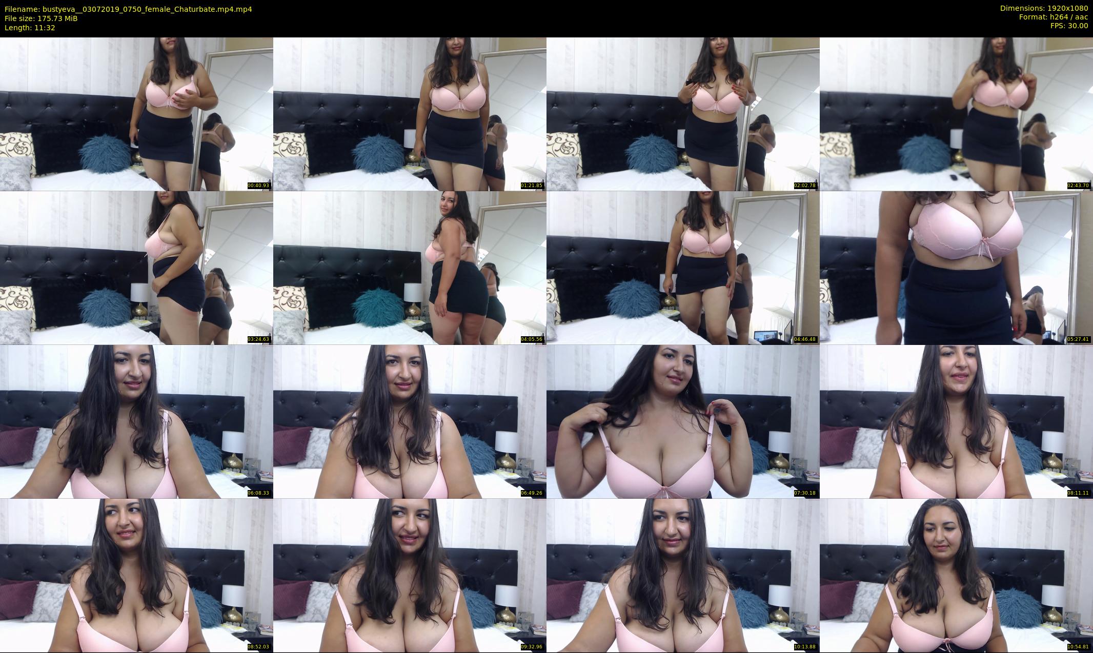 bustyeva_ — 12 minute Chaturbate female cam show recording, 1080p, Jul 3, 2019