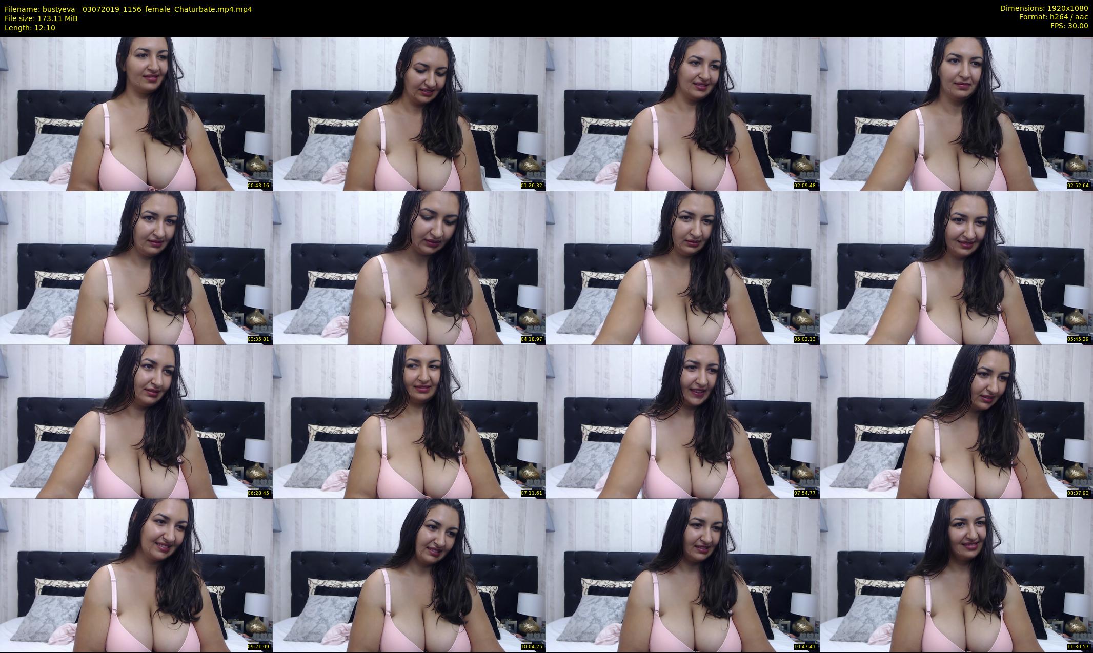 bustyeva_ — 13 minute Chaturbate female cam show recording, 1080p, Jul 3, 2019