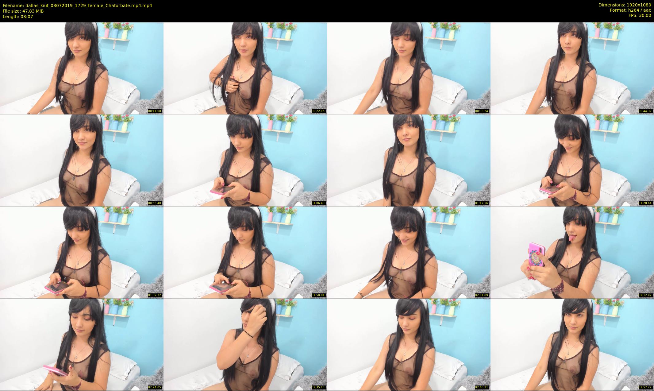dallas_kiut — 4 minute Chaturbate female cam show recording, 1080p, Jul 3, 2019