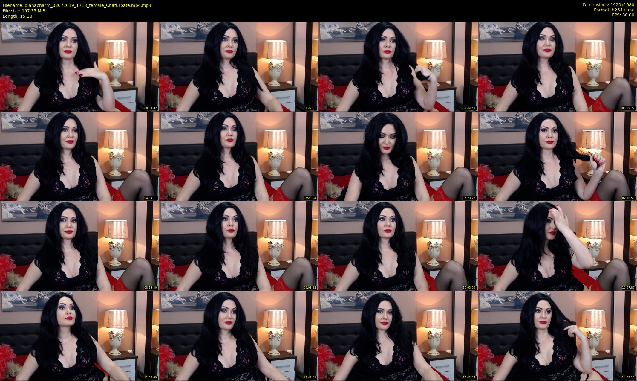 dianacharm — 16 minute Chaturbate female cam show recording, 1080p, Jul 3, 2019