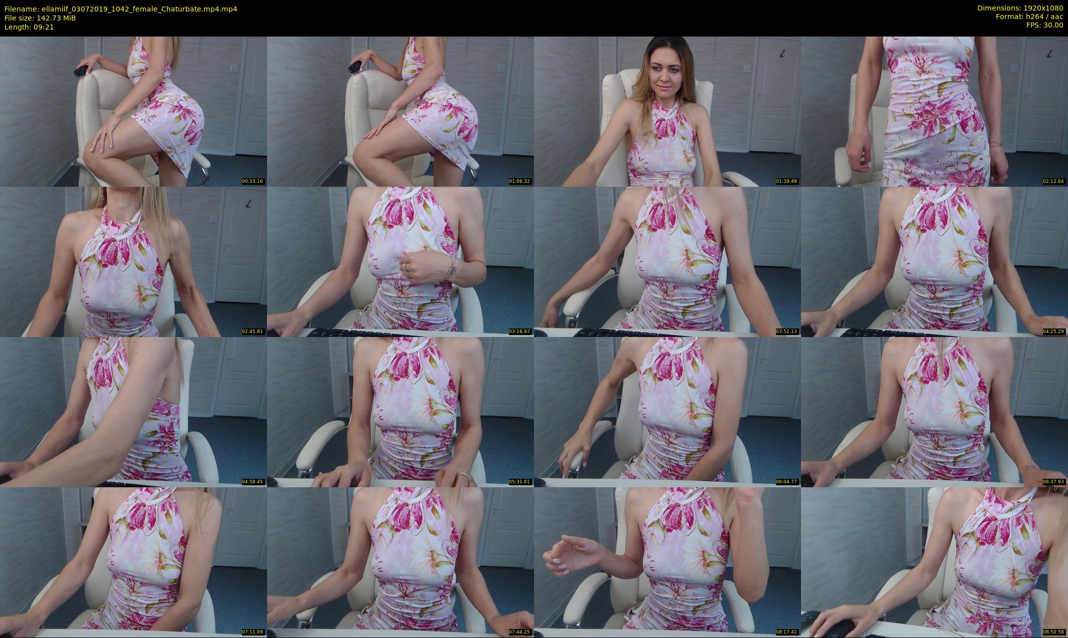 ellamilf — 10 minute Chaturbate female cam show recording, 1080p, Jul 3, 2019