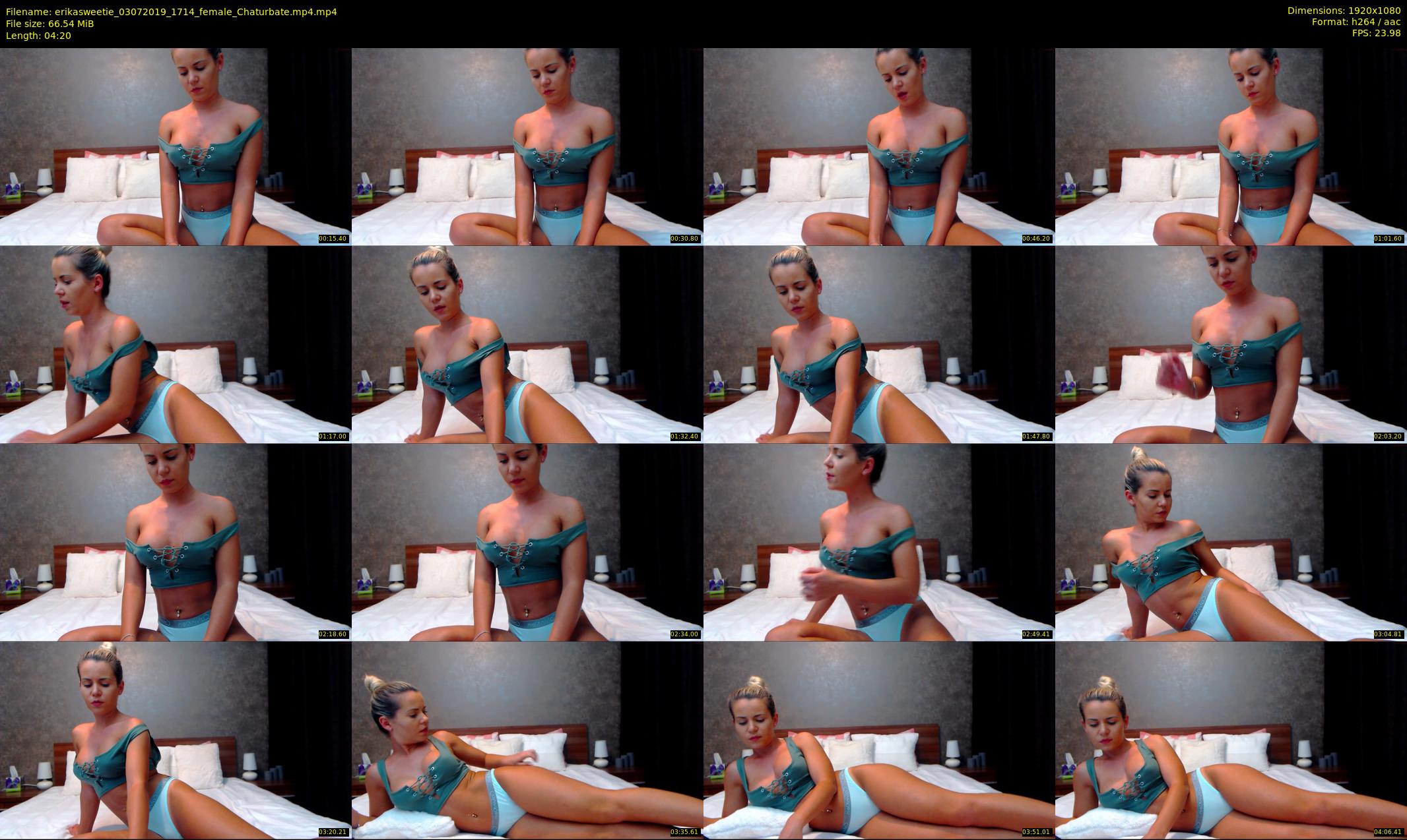 erikasweetie — 5 minute Chaturbate female cam show recording, 1080p, Jul 3, 2019