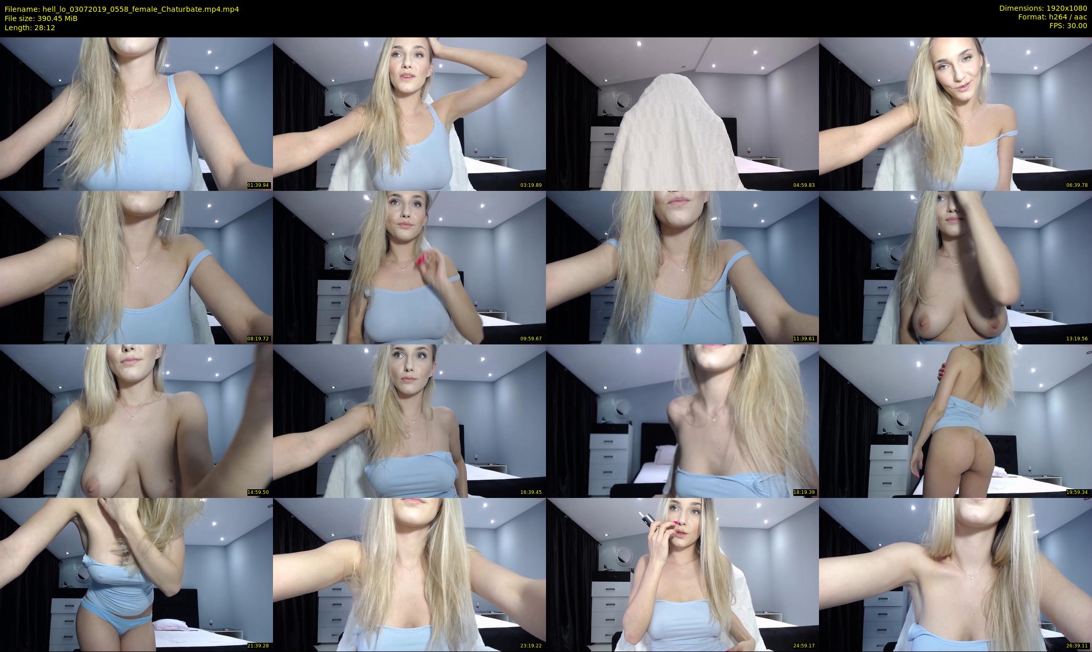 hell_lo — 29 minute Chaturbate female cam show recording, 1080p, Jul 3, 2019
