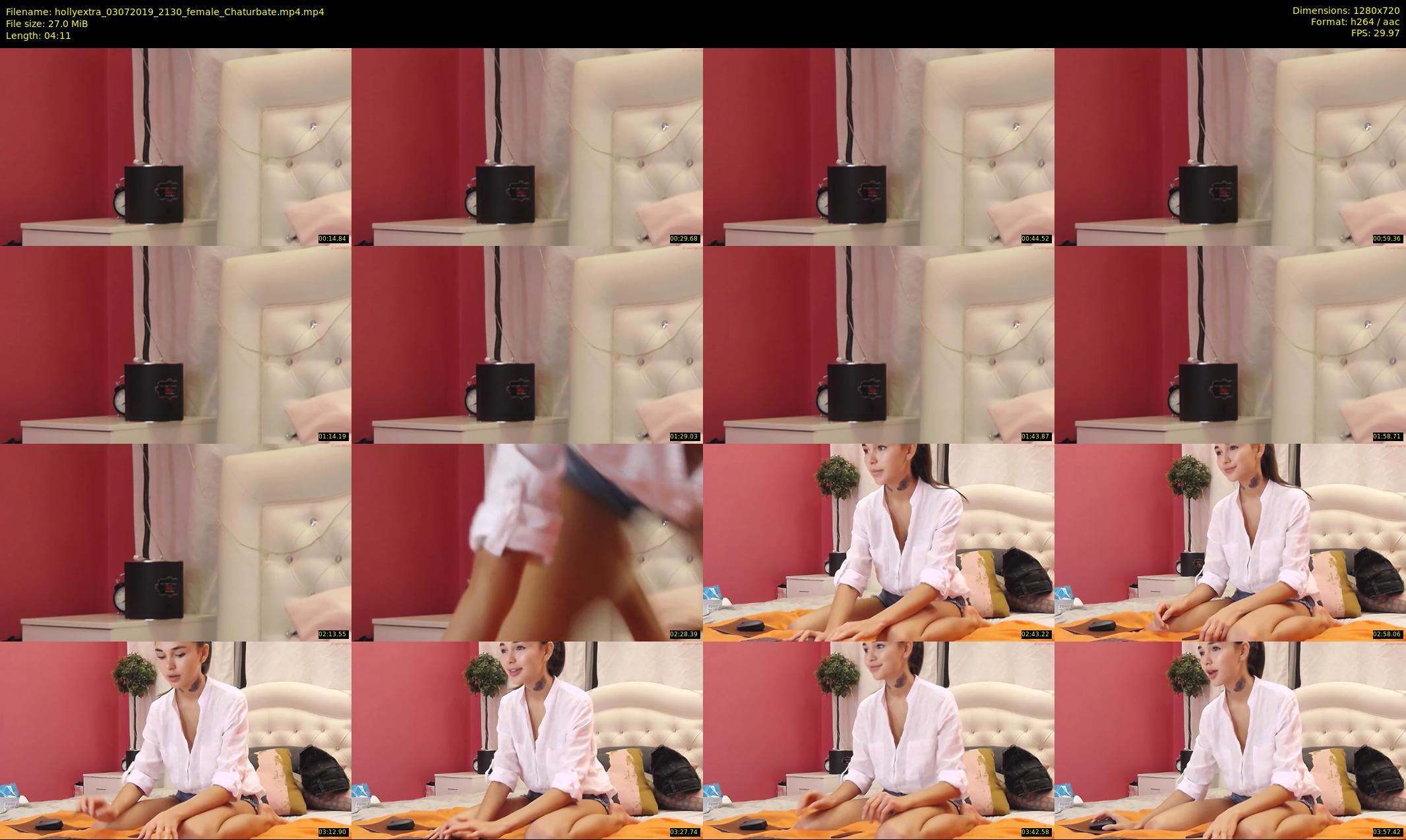 hollyextra — 5 minute Chaturbate female cam show recording, 720p, Jul 3, 2019