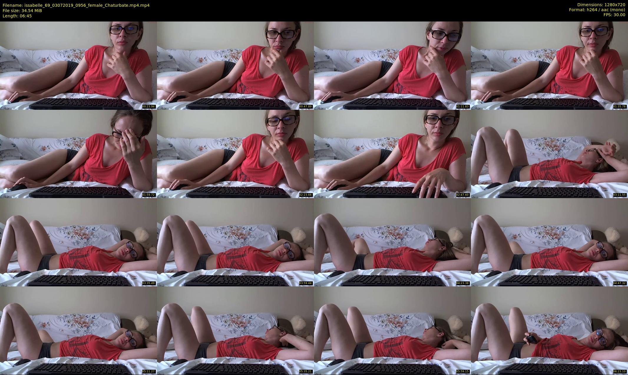 issabelle_69 — 7 minute Chaturbate couple cam show recording, 720p, Jul 3, 2019