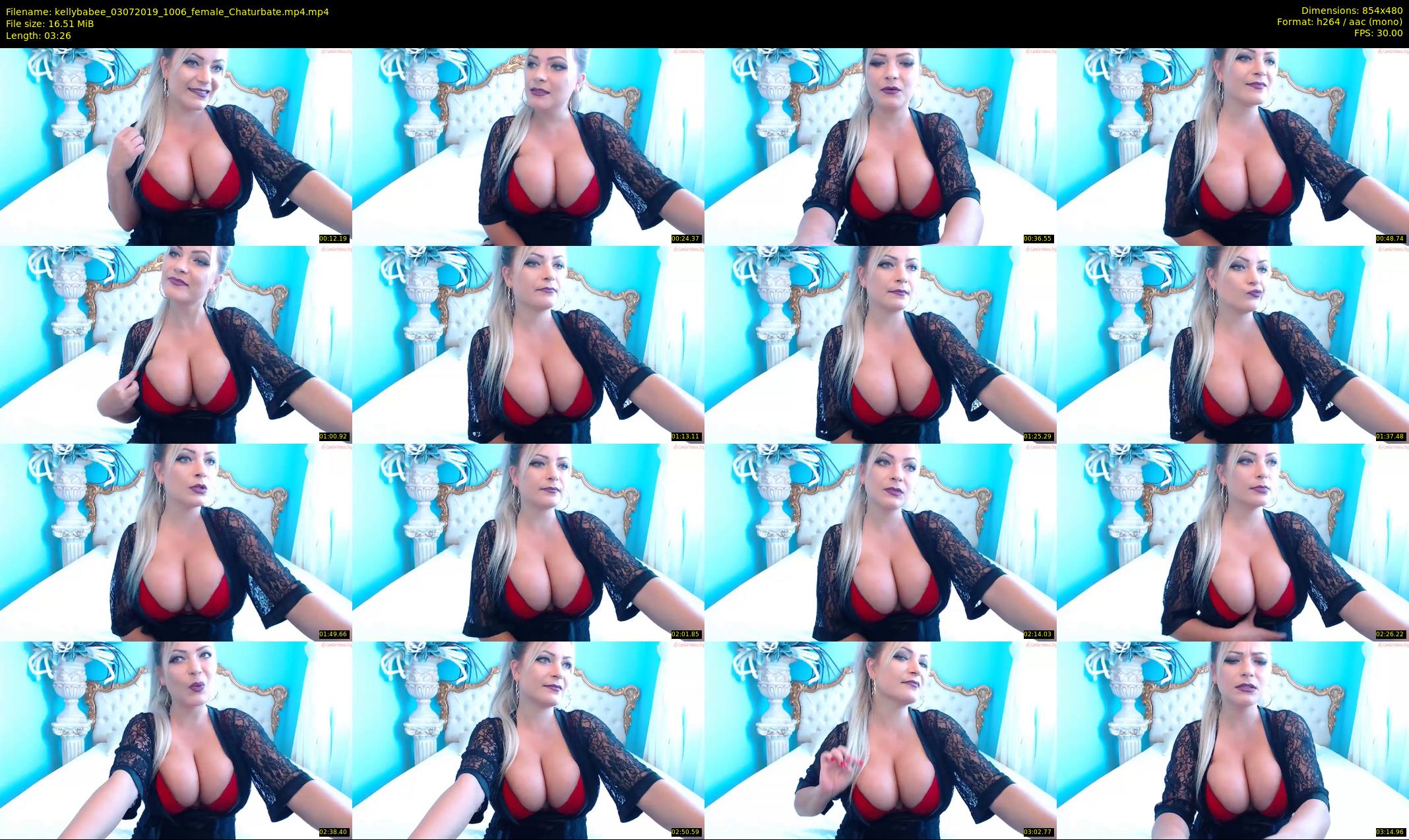kellybabee — 4 minute Chaturbate female cam show recording, 480p, Jul 3, 2019