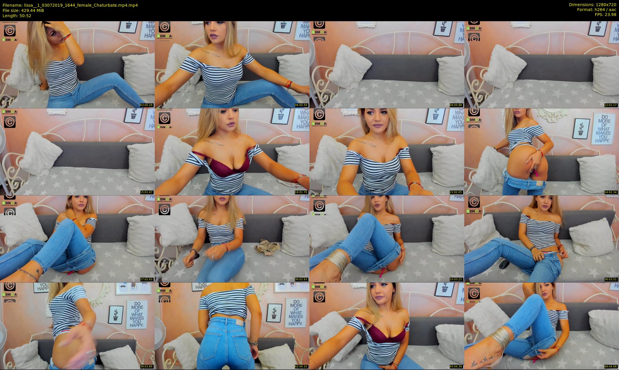 lissa__1 — 51 minute Chaturbate female cam show recording, 720p, Jul 3, 2019