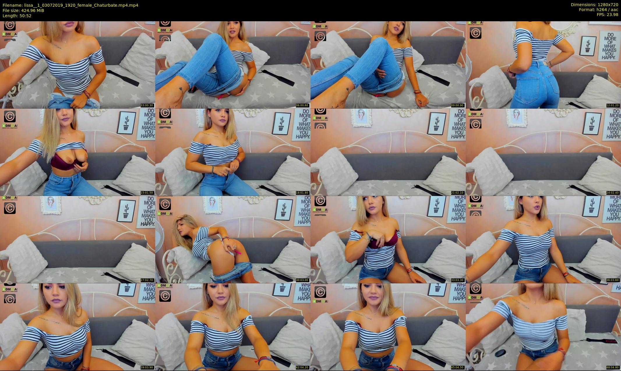 lissa__1 — 51 minute Chaturbate female cam show recording, 720p, Jul 3, 2019