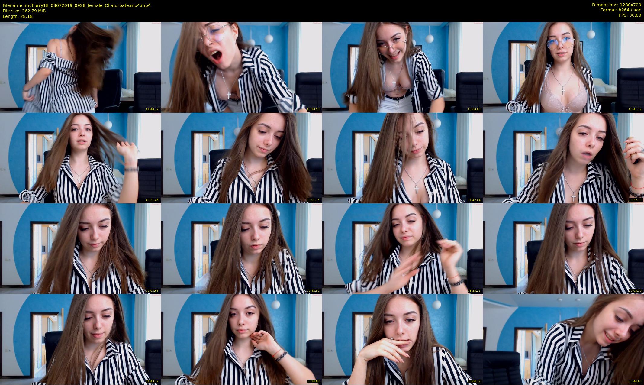 mcflurry18 — 29 minute Chaturbate female cam show recording, 720p, Jul 3, 2019