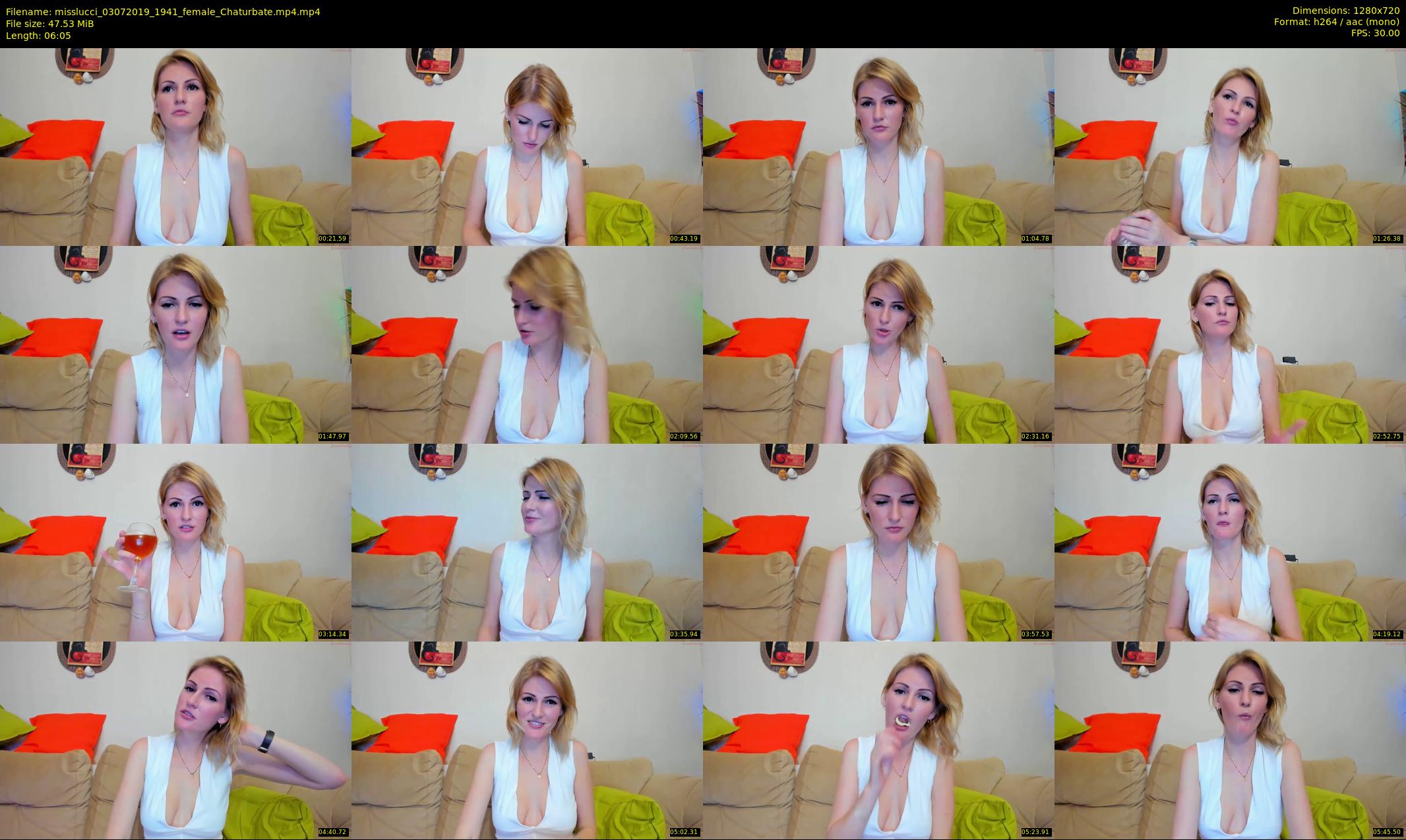 misslucci — 7 minute Chaturbate female cam show recording, 720p, Jul 3, 2019