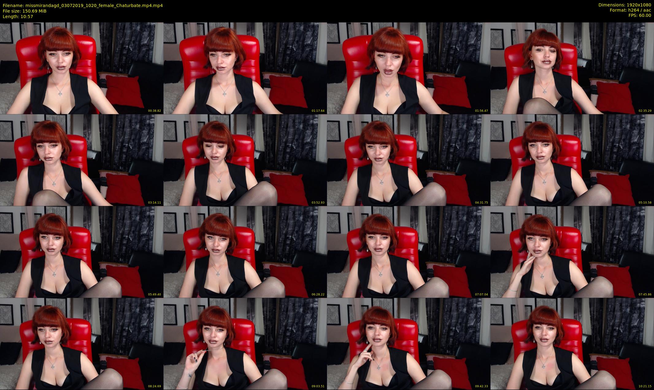 missmirandagd — 11 minute Chaturbate female cam show recording, 1080p, Jul 3, 2019