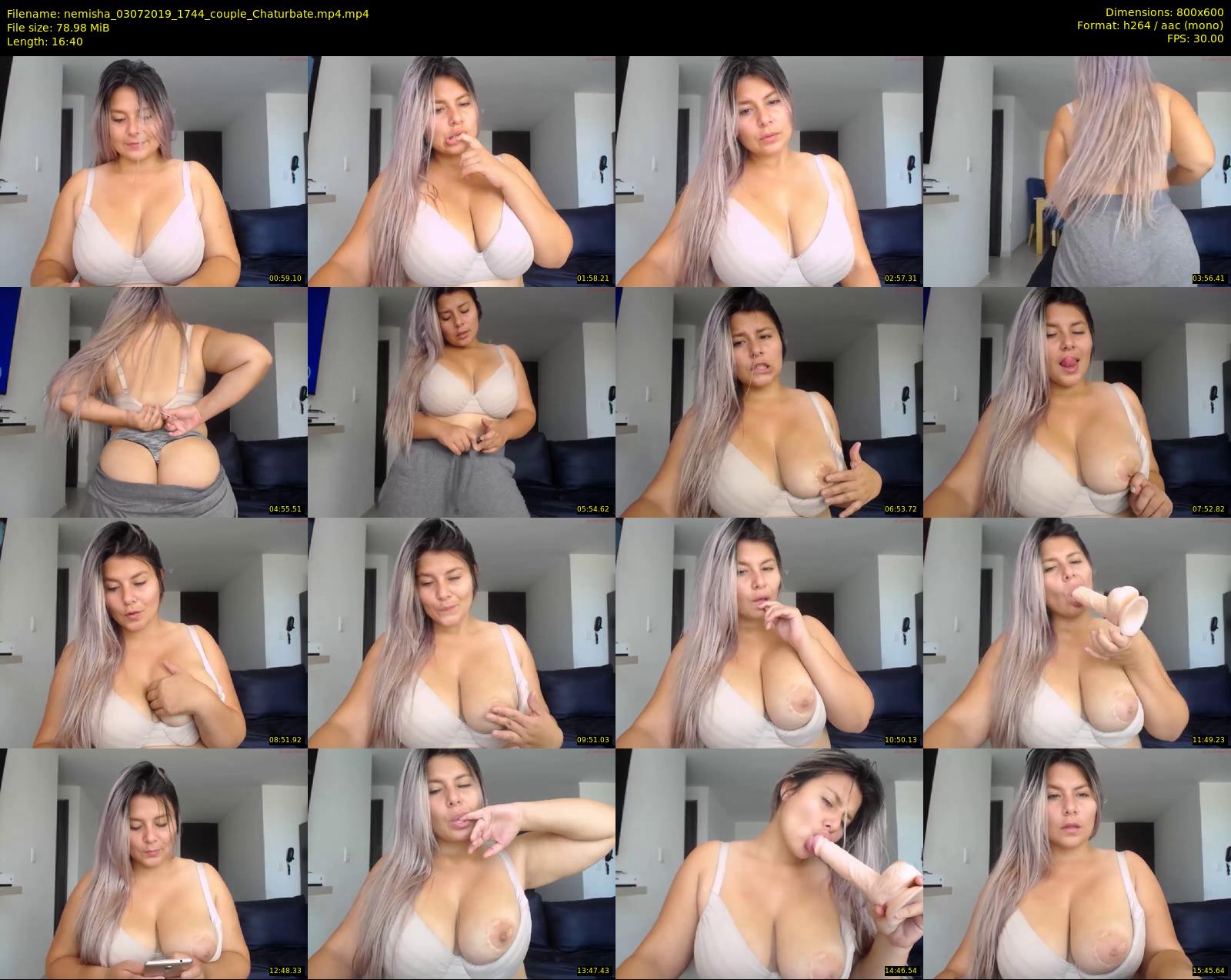 nemisha — 17 minute Chaturbate female cam show recording, 480p, Jul 3, 2019