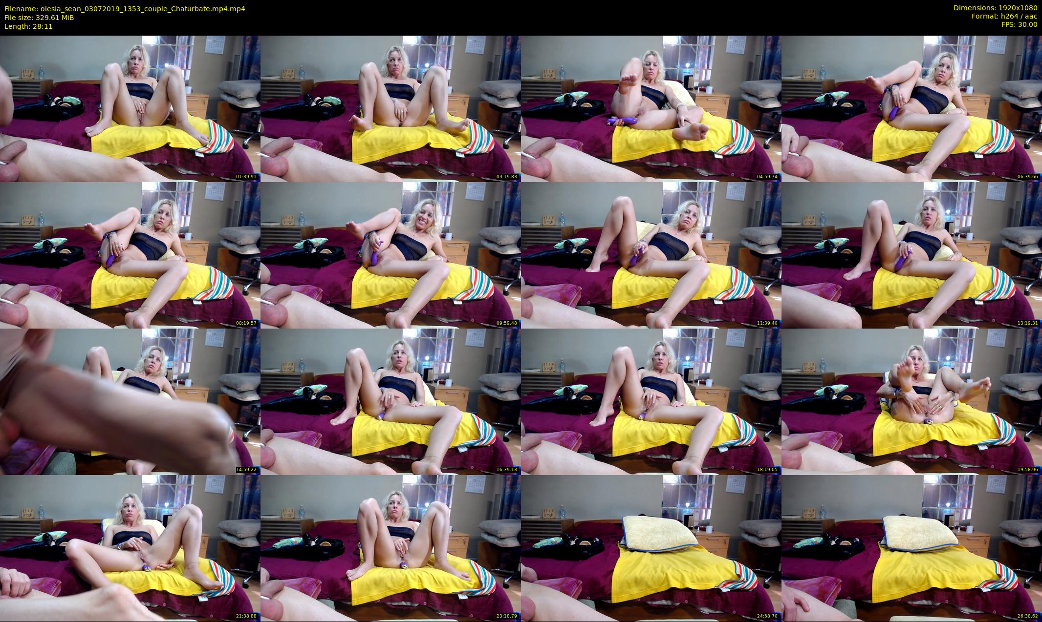 olesia_sean — 29 minute Chaturbate couple cam show recording, 1080p, Jul 3, 2019