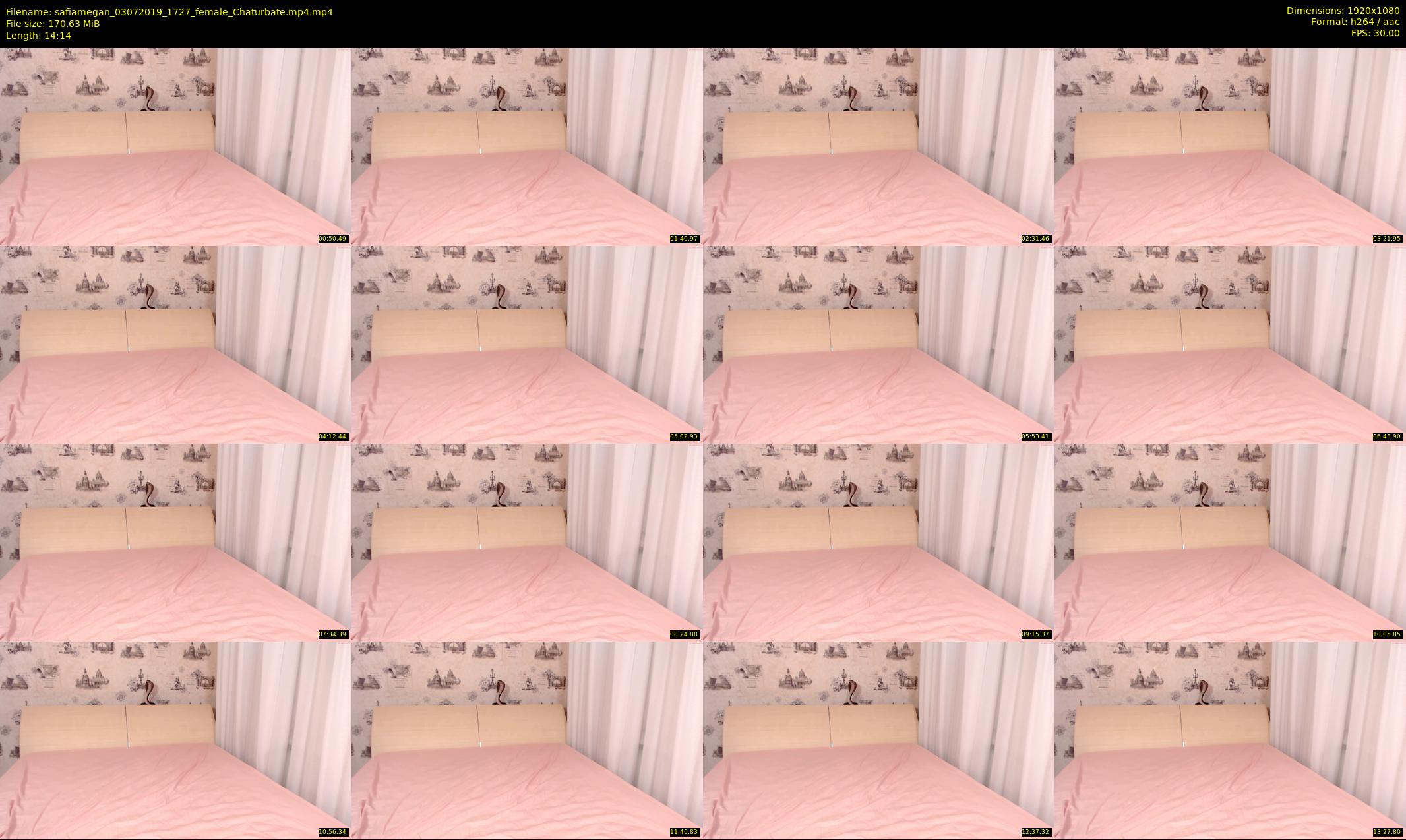 safiamegan — 15 minute Chaturbate couple cam show recording, 1080p, Jul 3, 2019